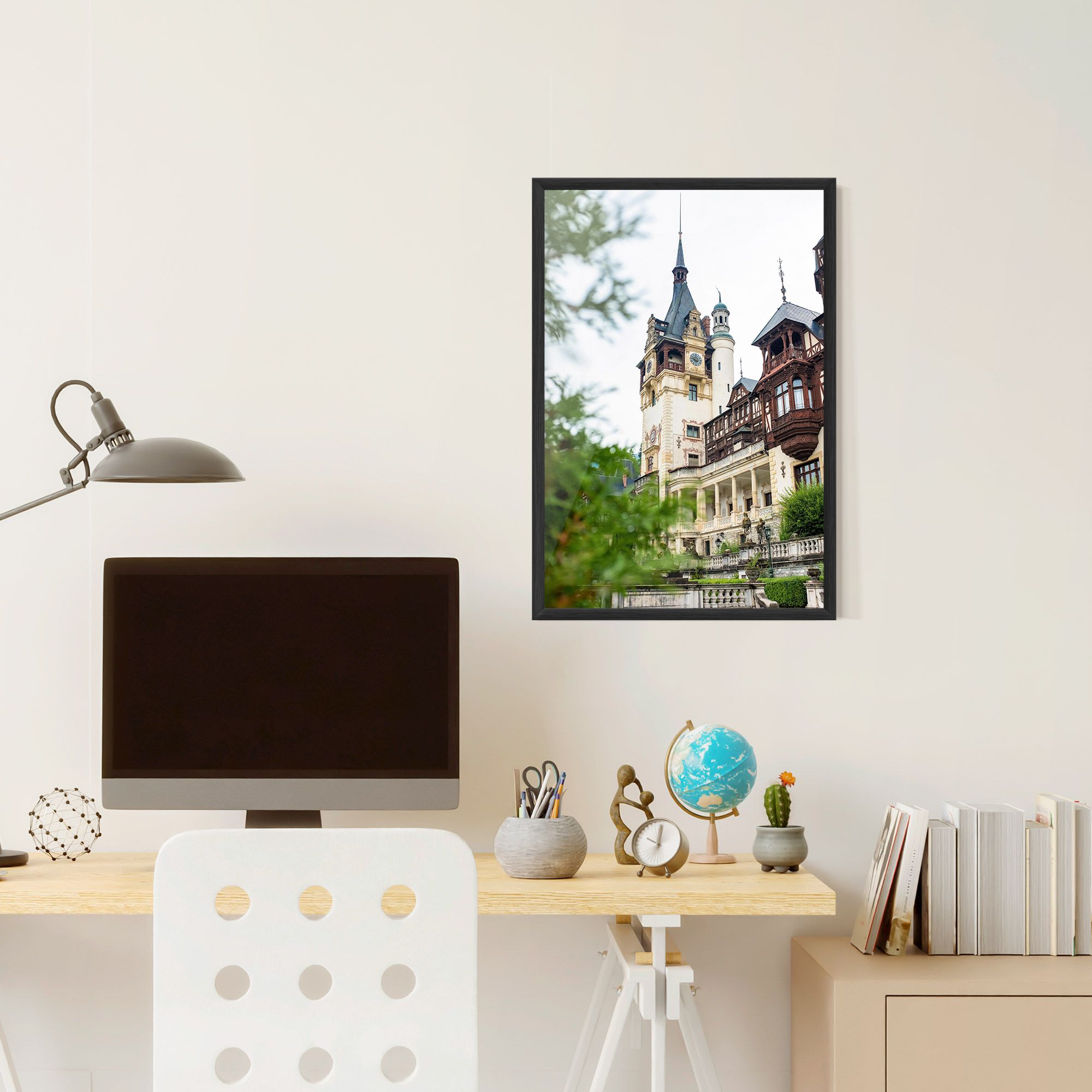 Peles Castle Romania mockup 6
