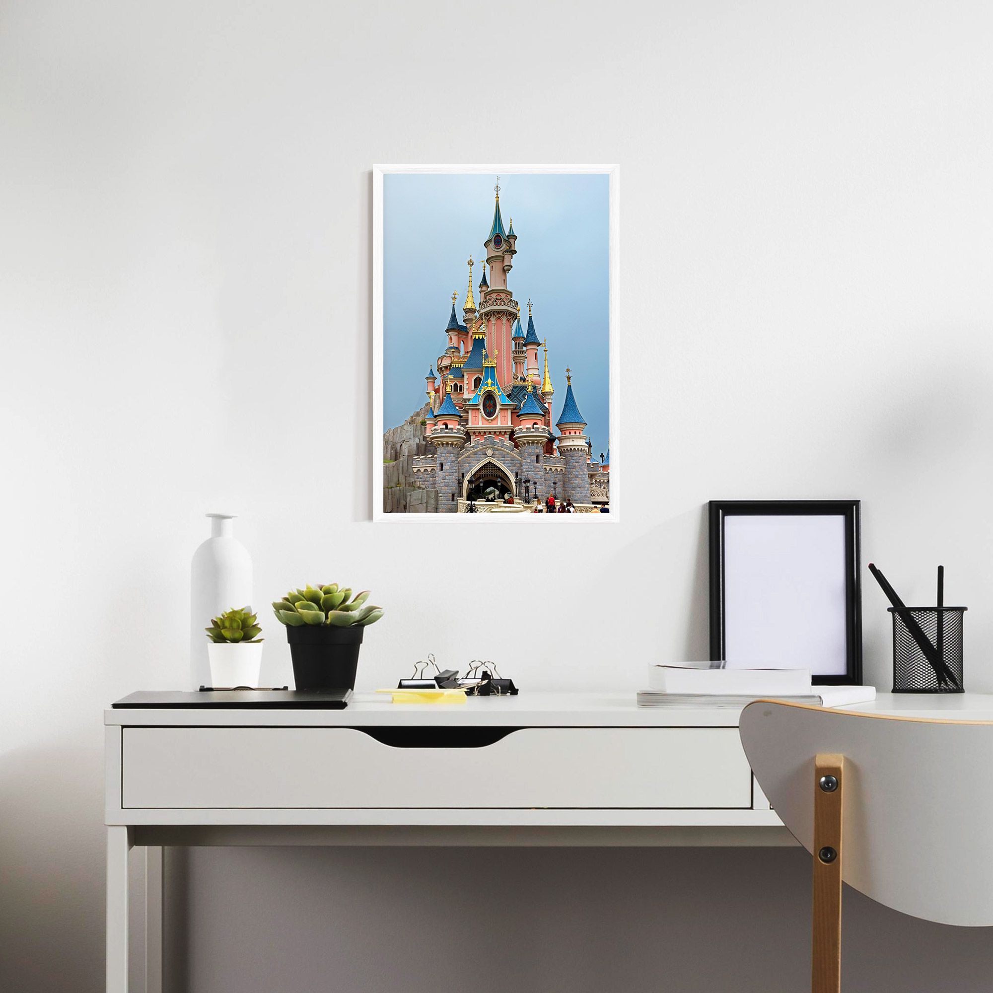 Disneyland Castle mockup 7