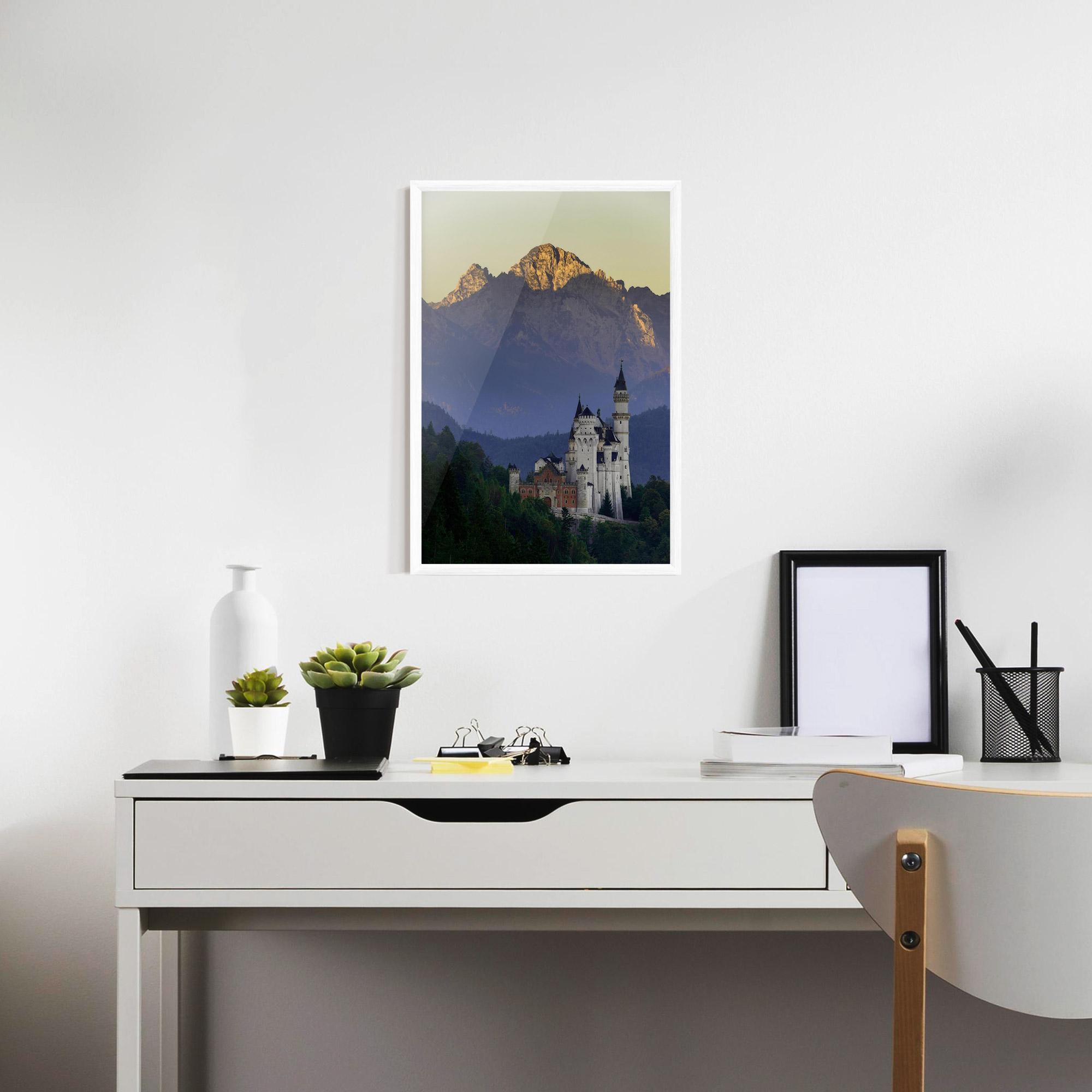 Gerahmte Poster Neuschwanstein Castle mockup 7