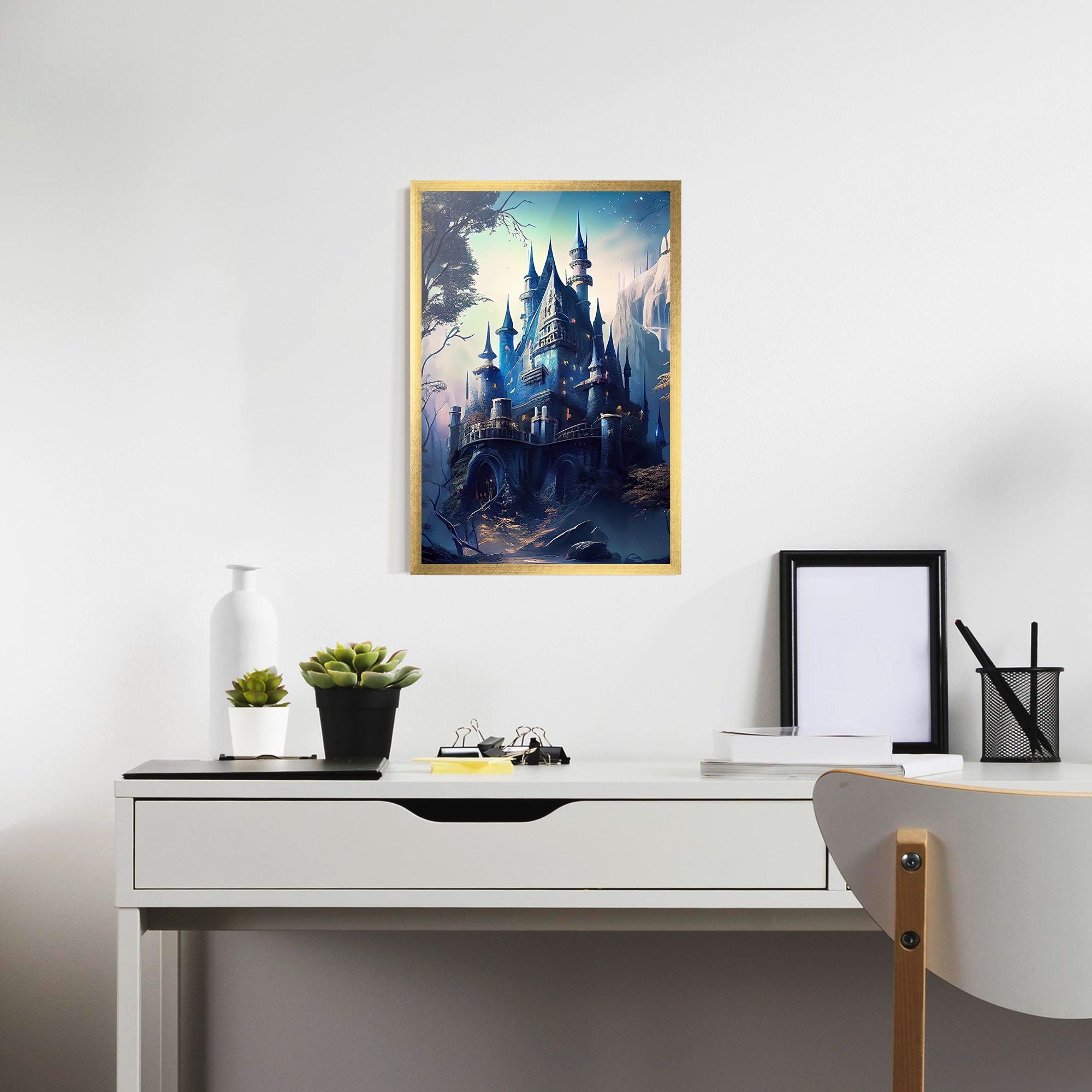 Blue Art Castle mockup 7