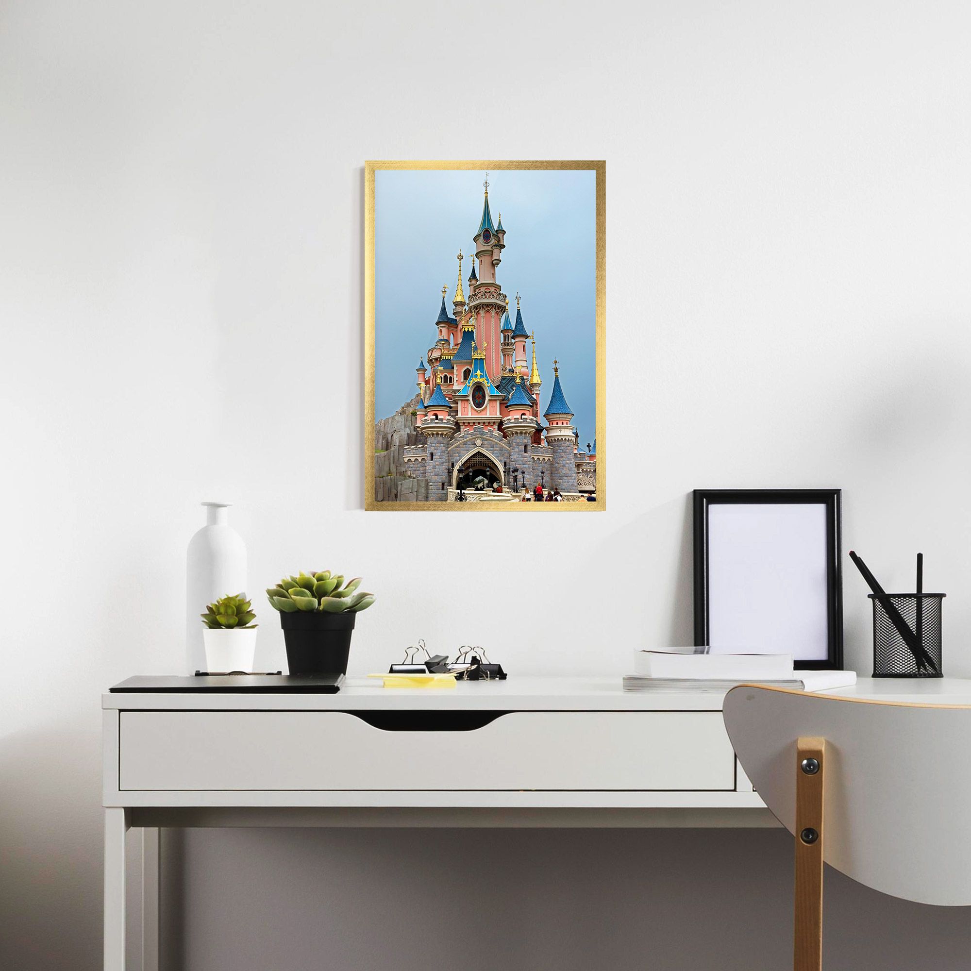 Disneyland Castle mockup 7