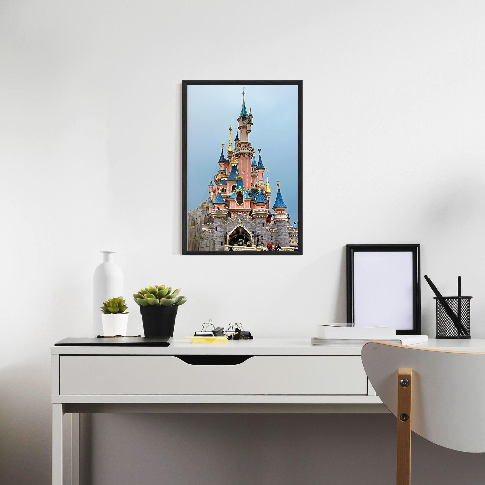 Gerahmte Poster Disneyland Castle mockup 7