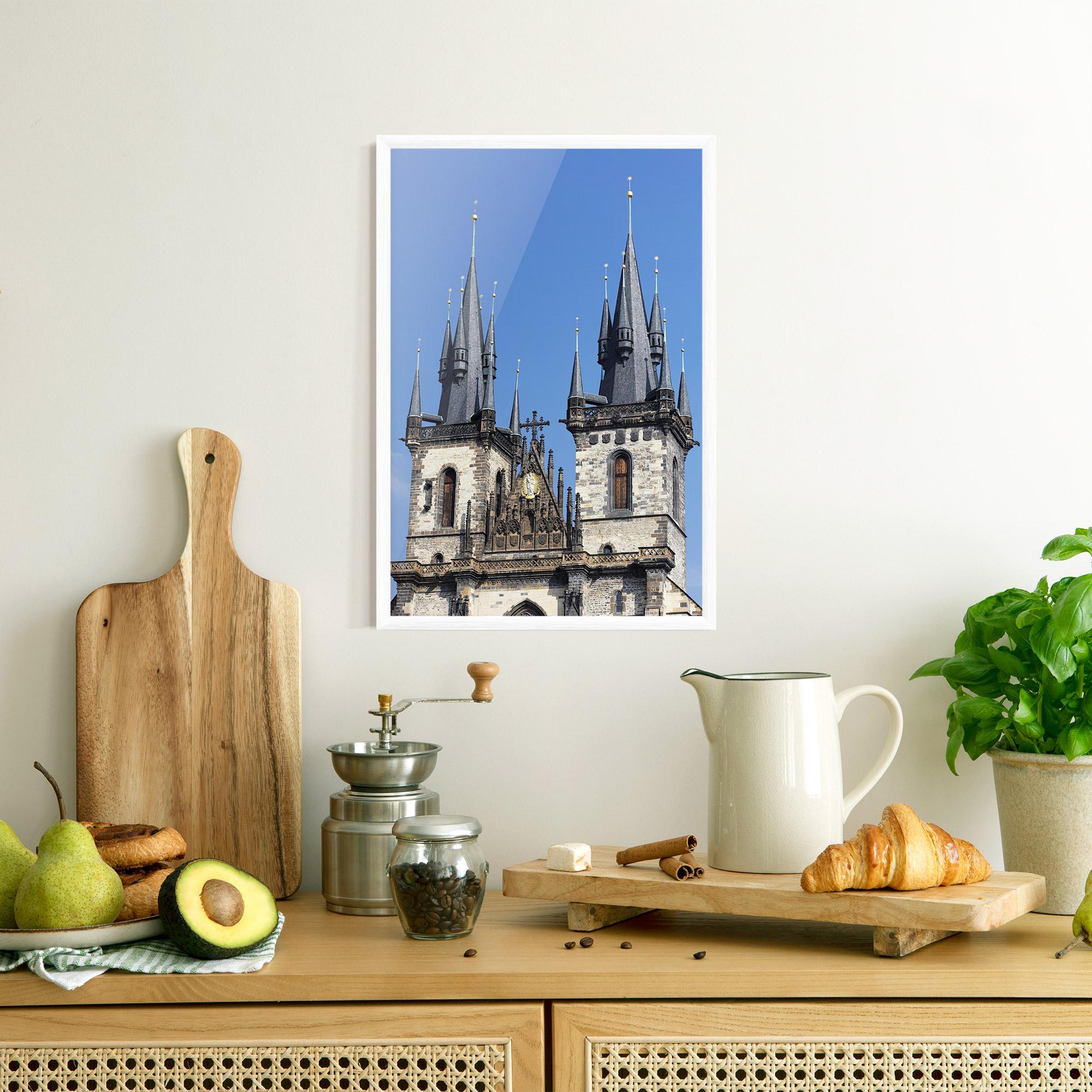 Gerahmte Poster Bohemian Church mockup 8