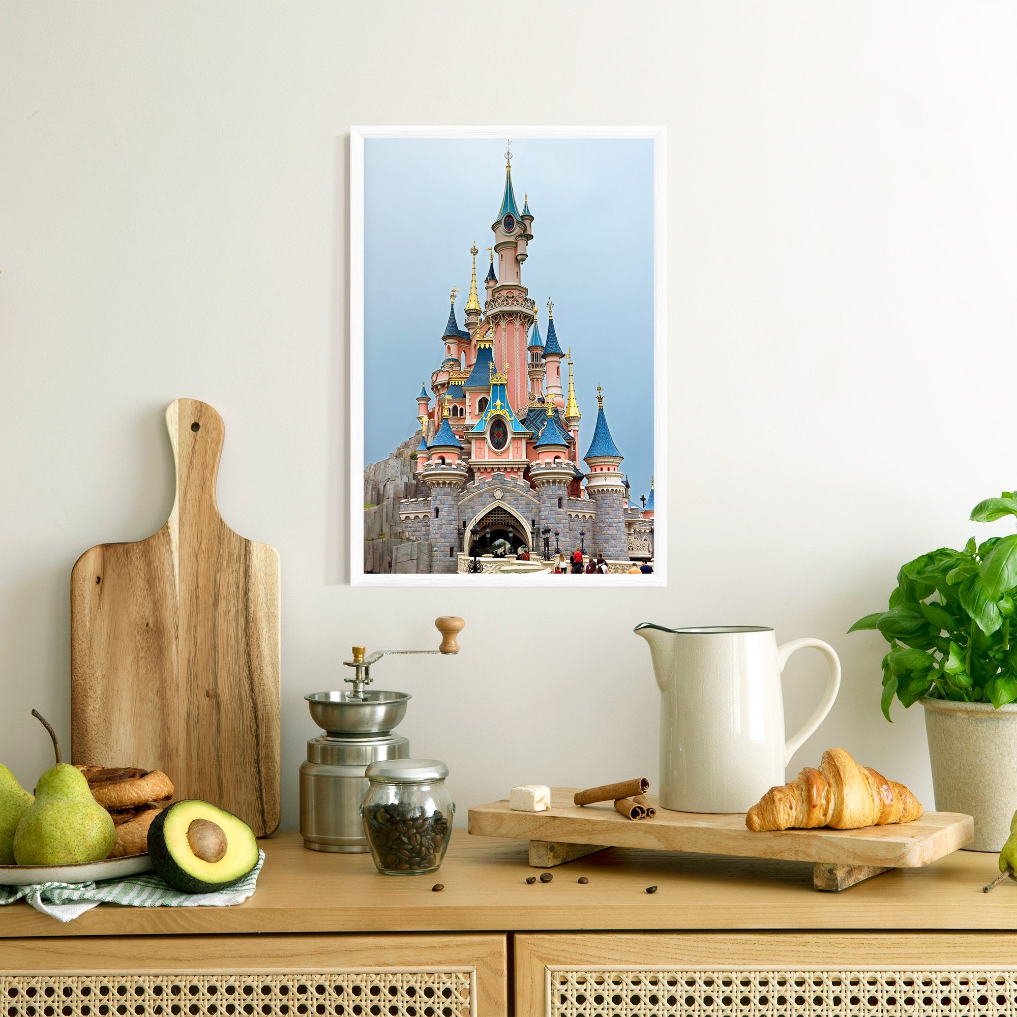 Disneyland Castle mockup 8