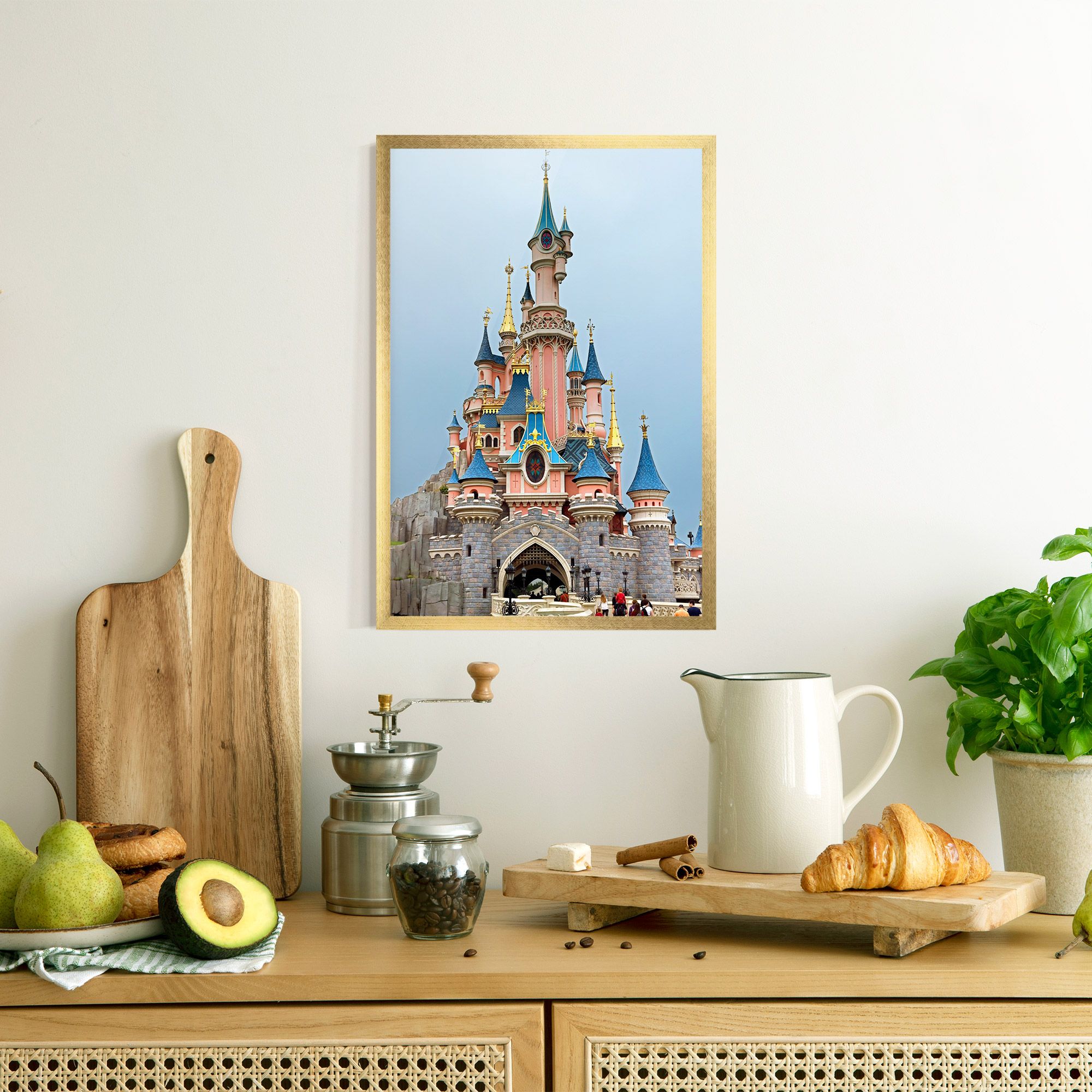 Disneyland Castle mockup 8