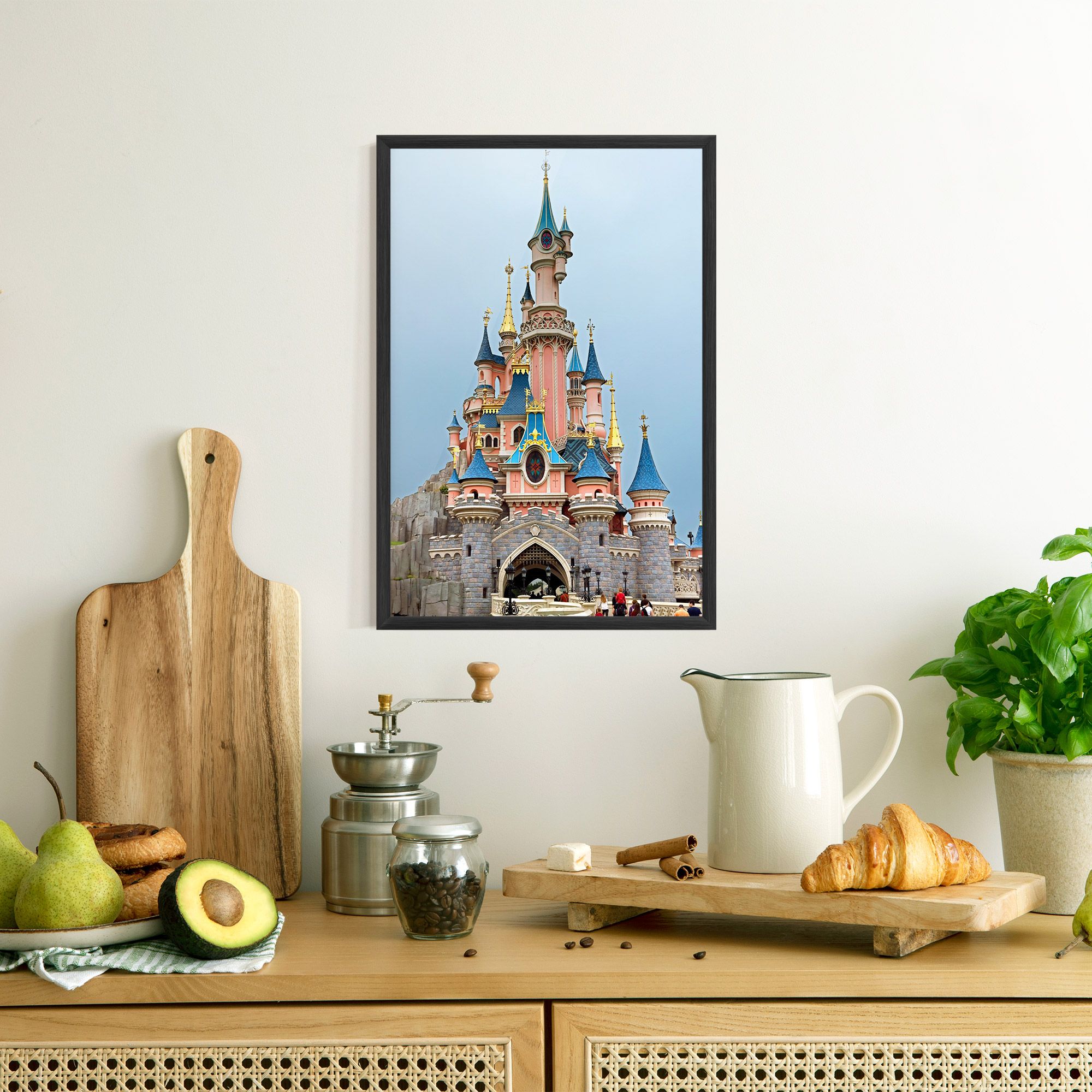 Disneyland Castle mockup 8
