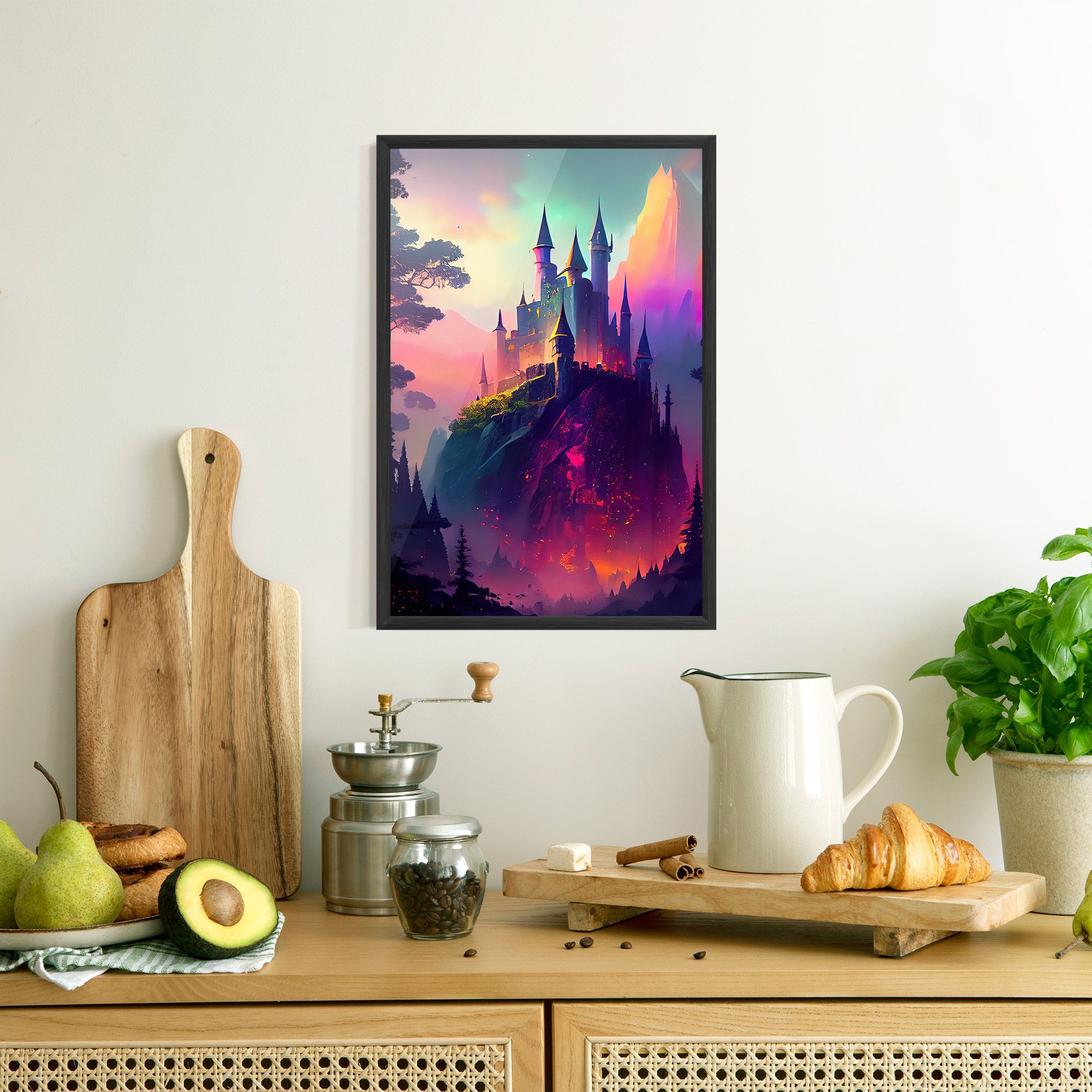 Purple Orange Castle mockup 8