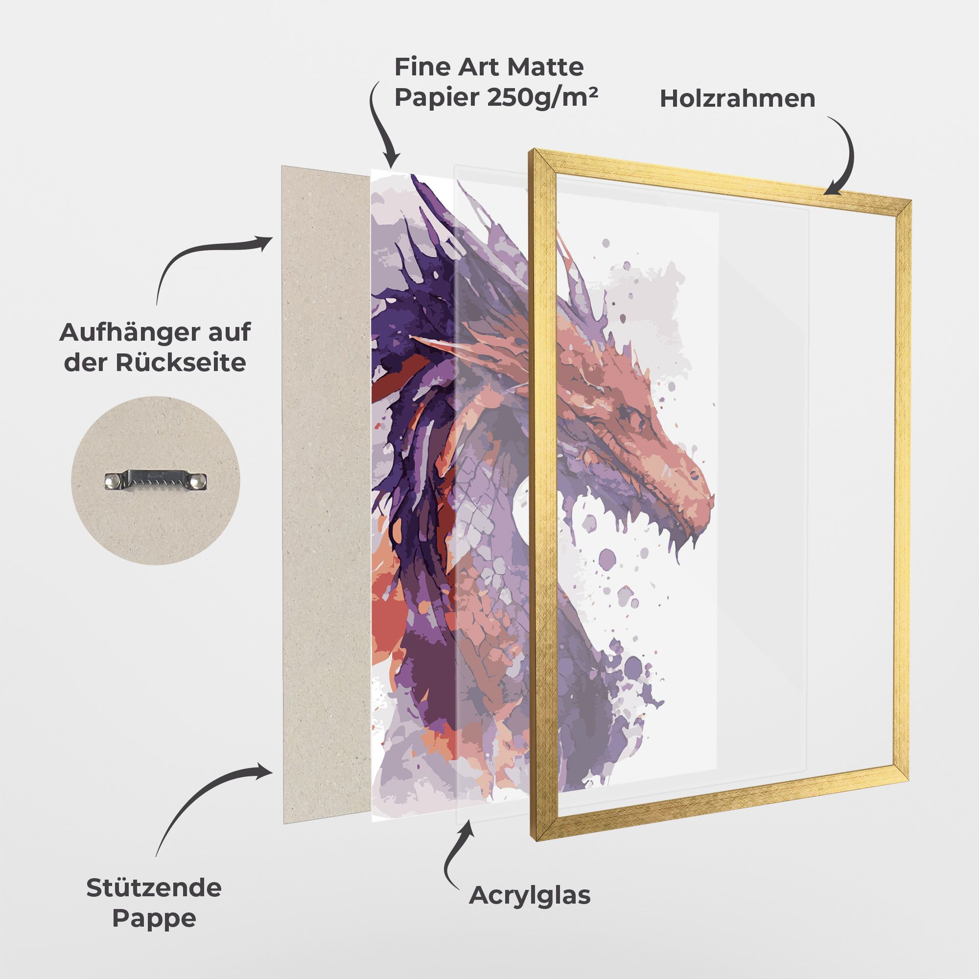 Orange Purple Dragon mockup 1