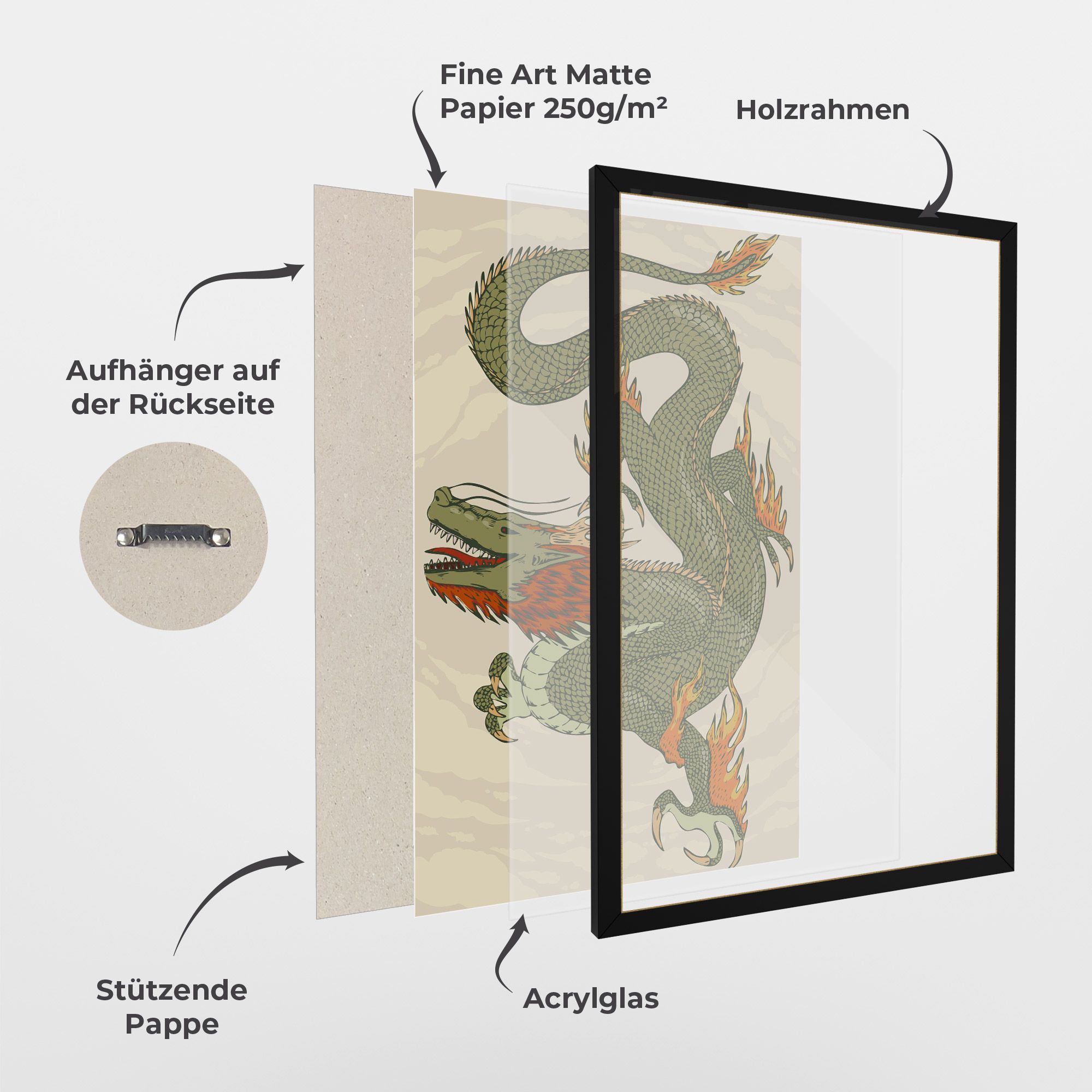 Chinese Dragon Green mockup 1