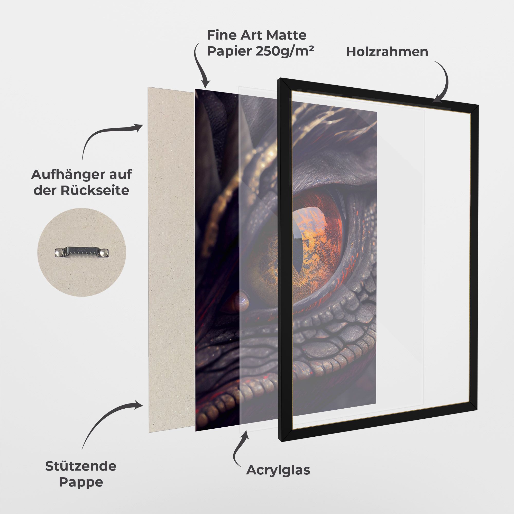 Close Up Red Eye Dragon mockup 1