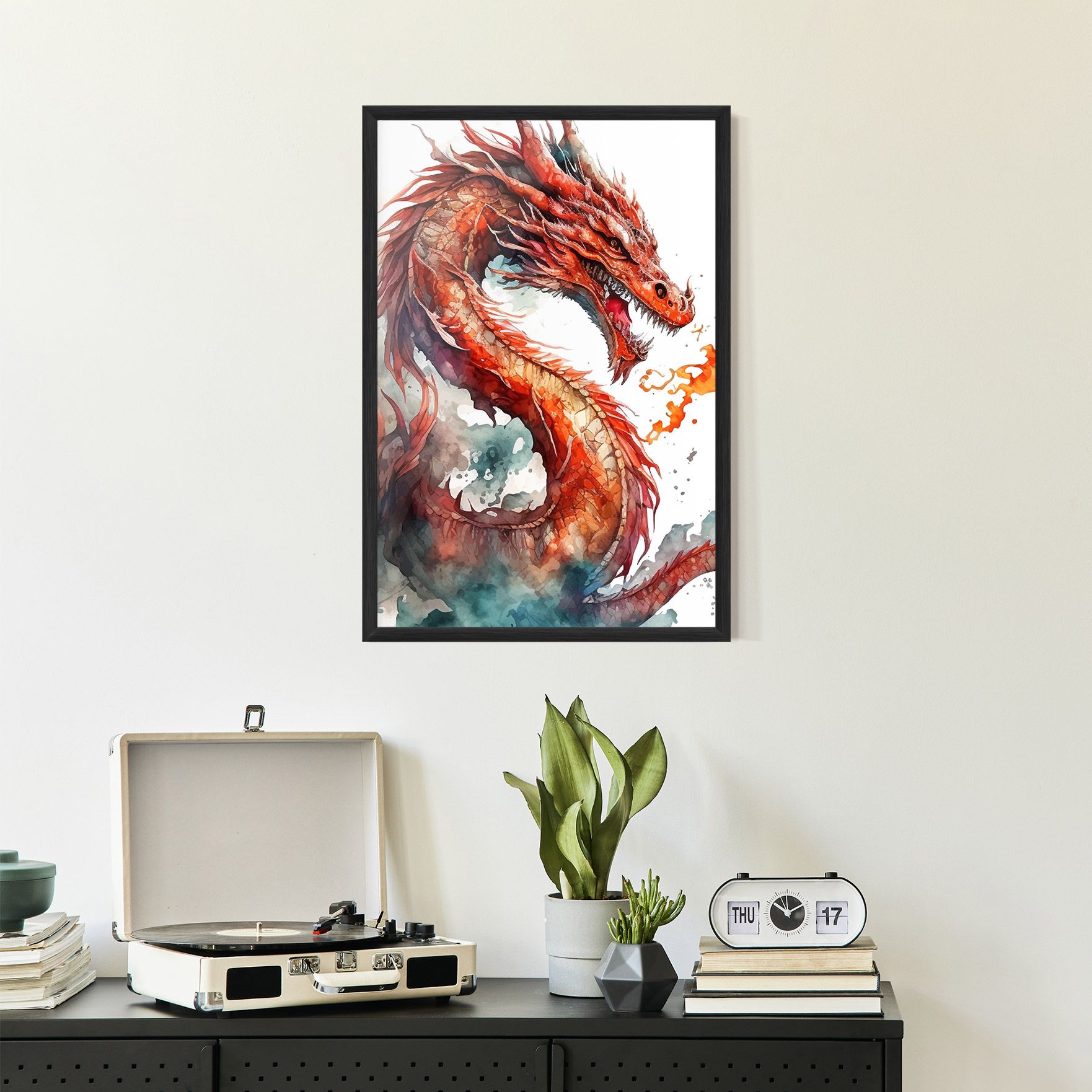 Fire Dragon mockup 2