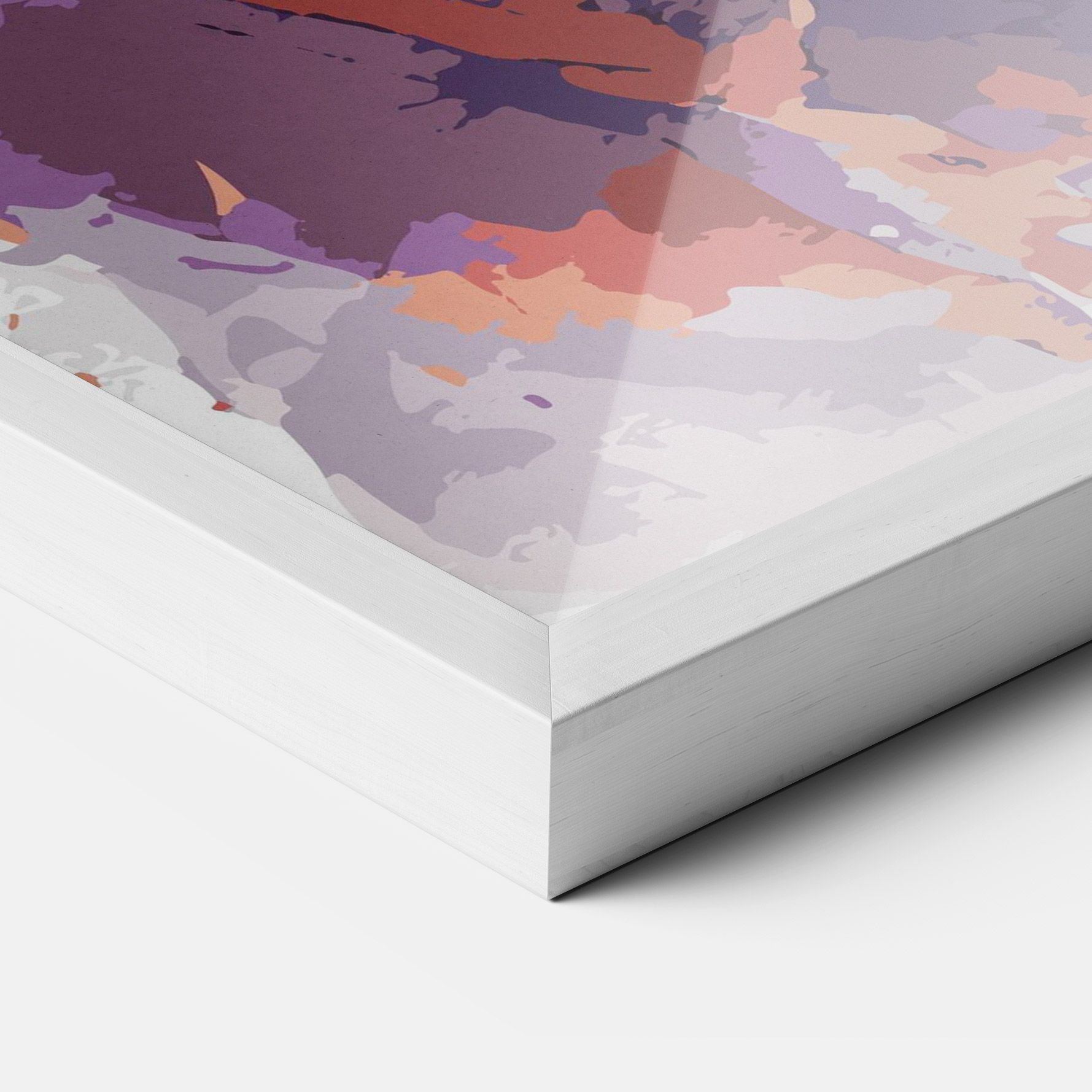 Orange Purple Dragon mockup 3