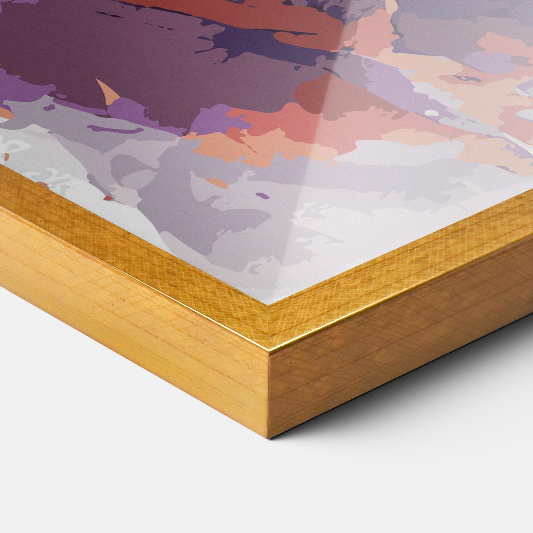 Orange Purple Dragon mockup 3