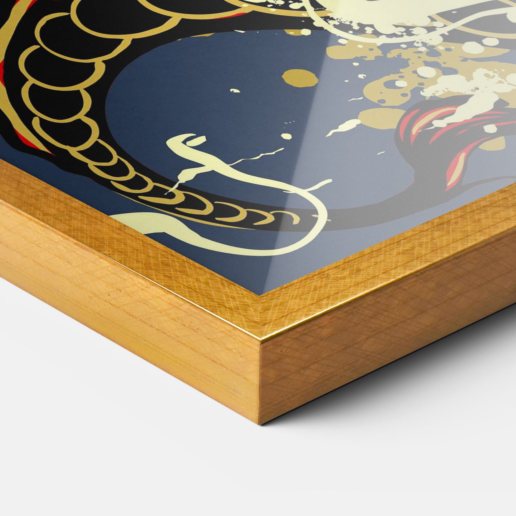 Red Cream Dragon mockup 3