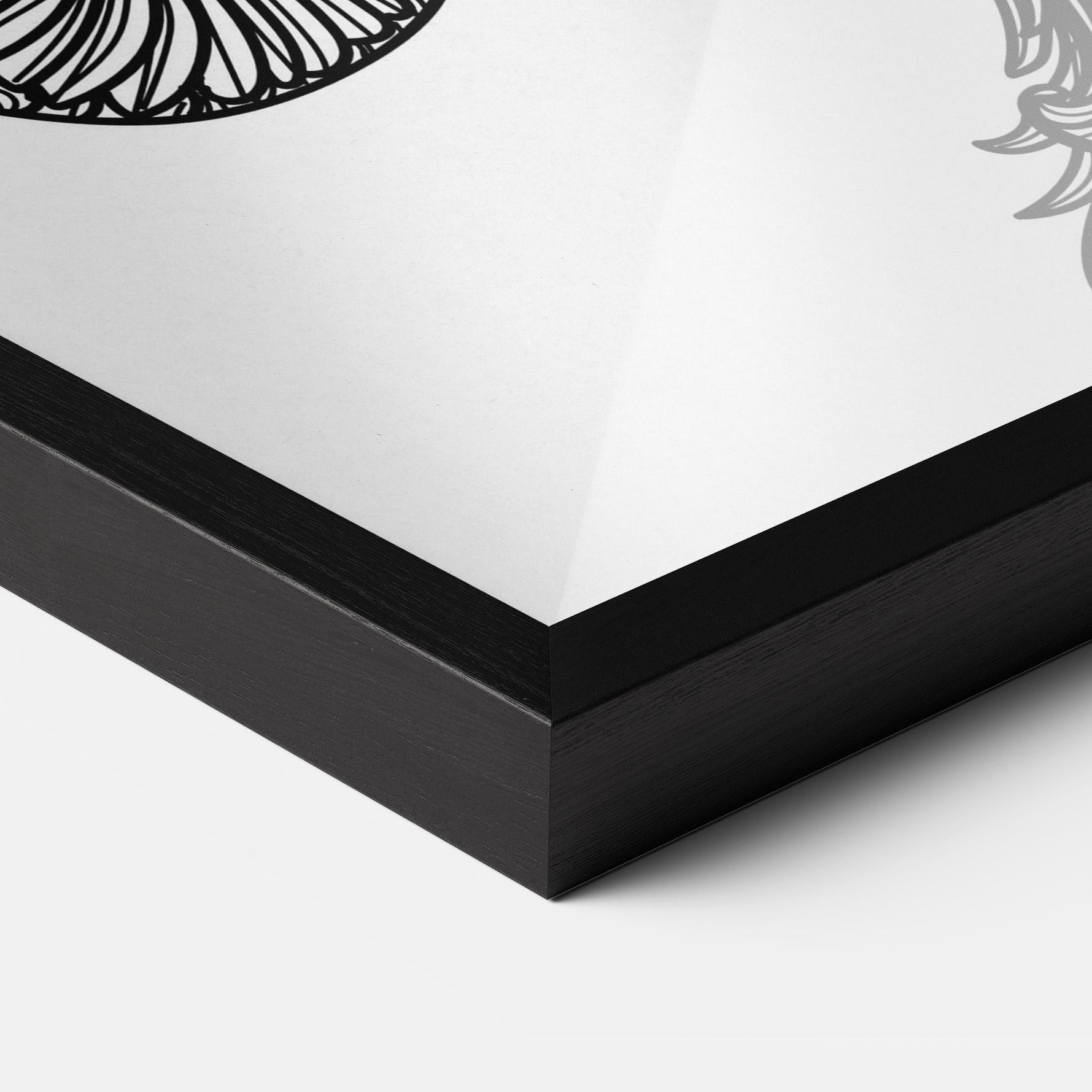 Gerahmte Poster Dragon Gun mockup 3