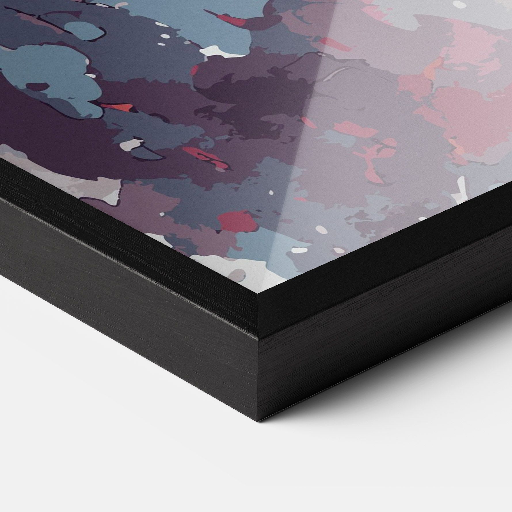 Red Blue Dragon mockup 3