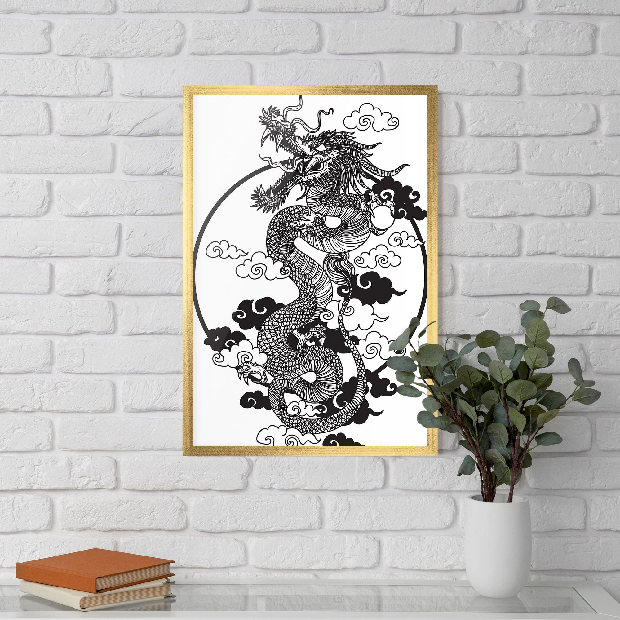 Dragon Circle 01 mockup 5