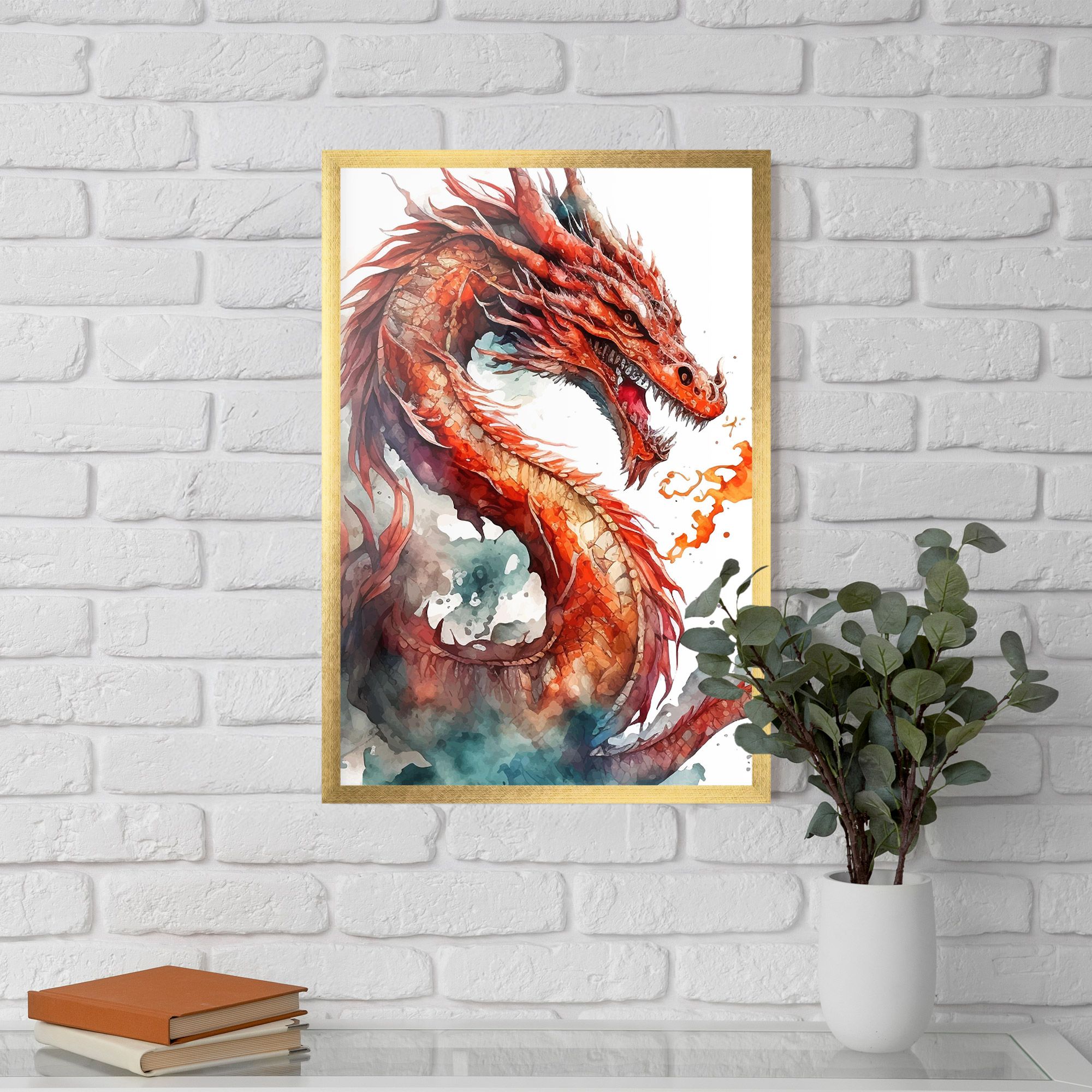 Fire Dragon mockup 5