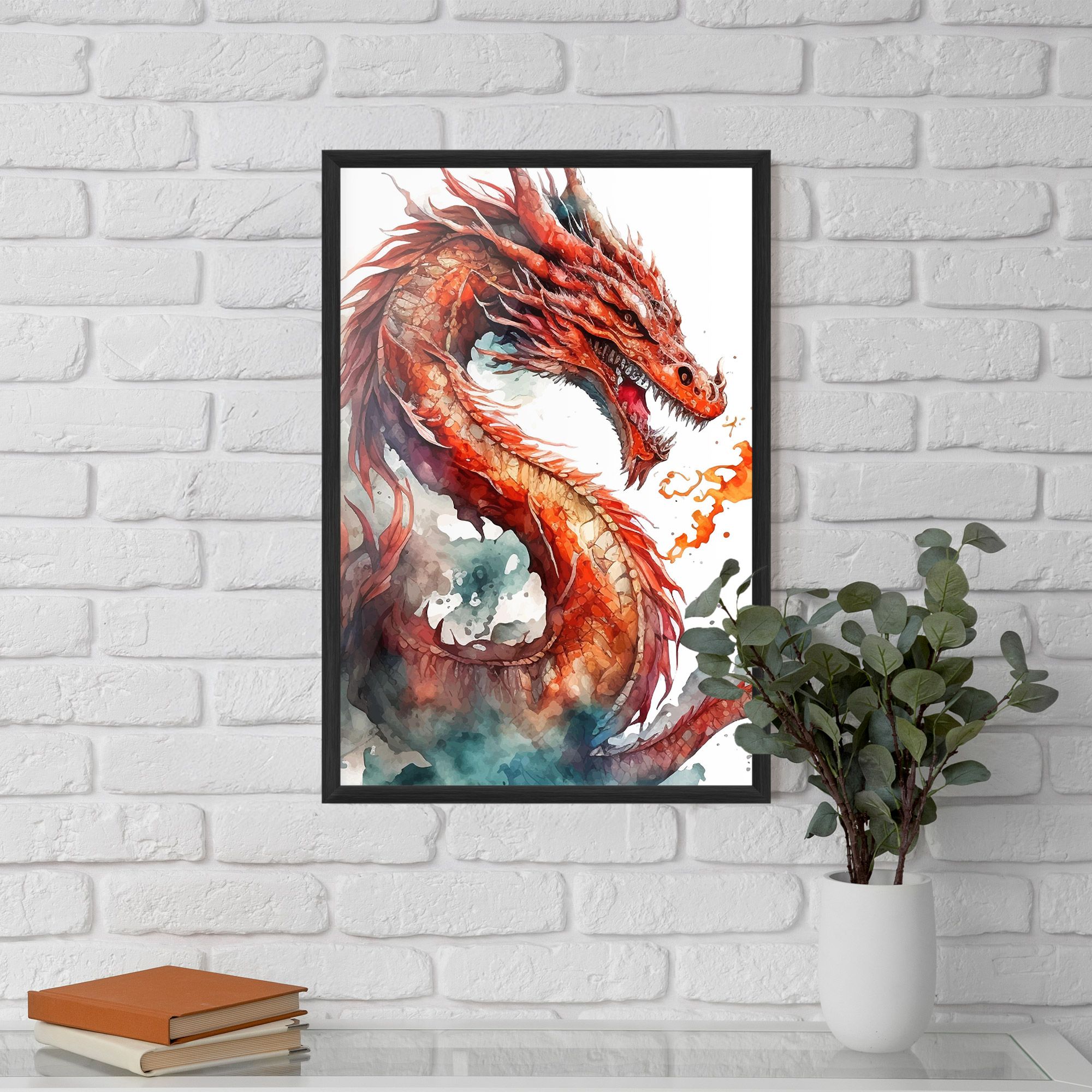 Fire Dragon mockup 5