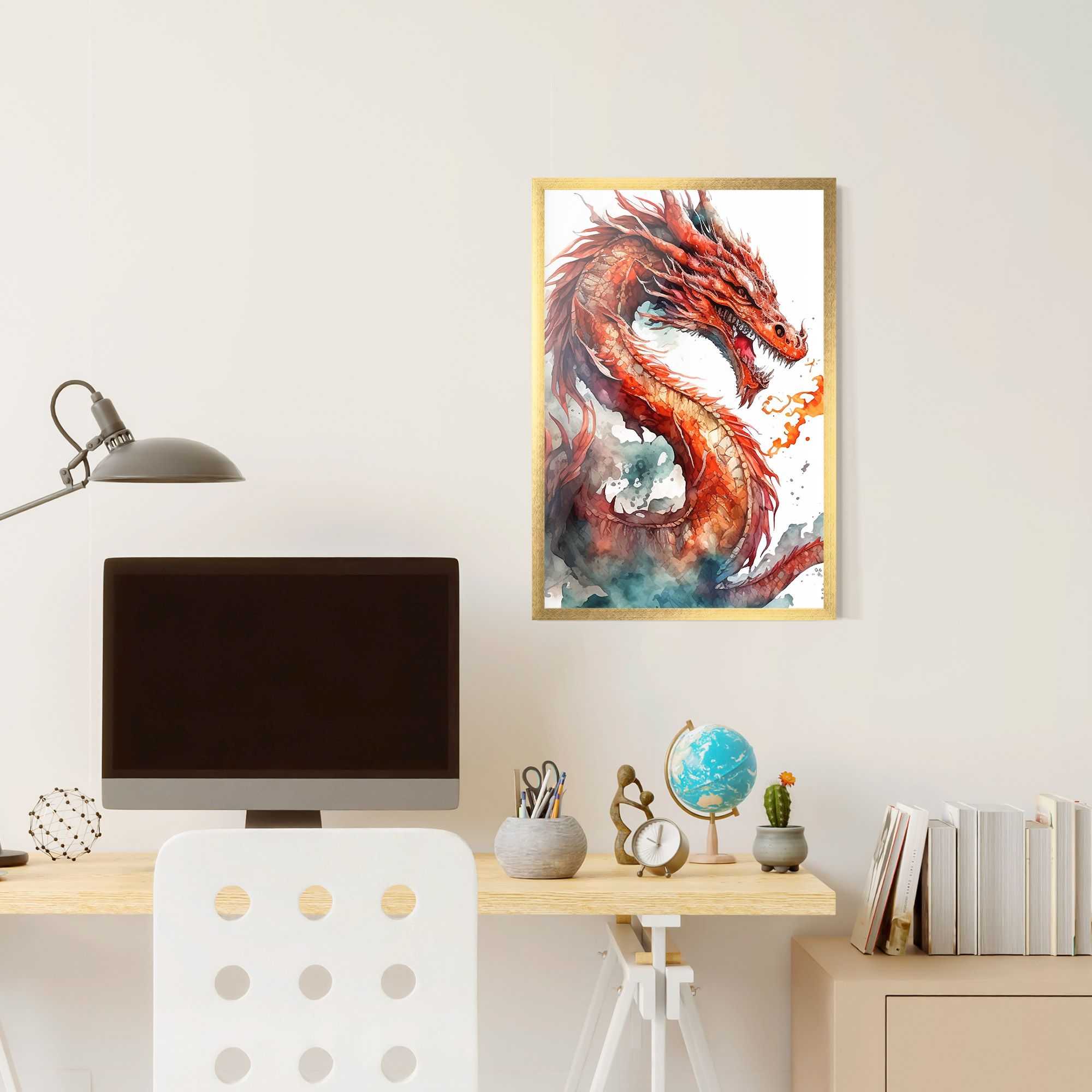 Fire Dragon mockup 6