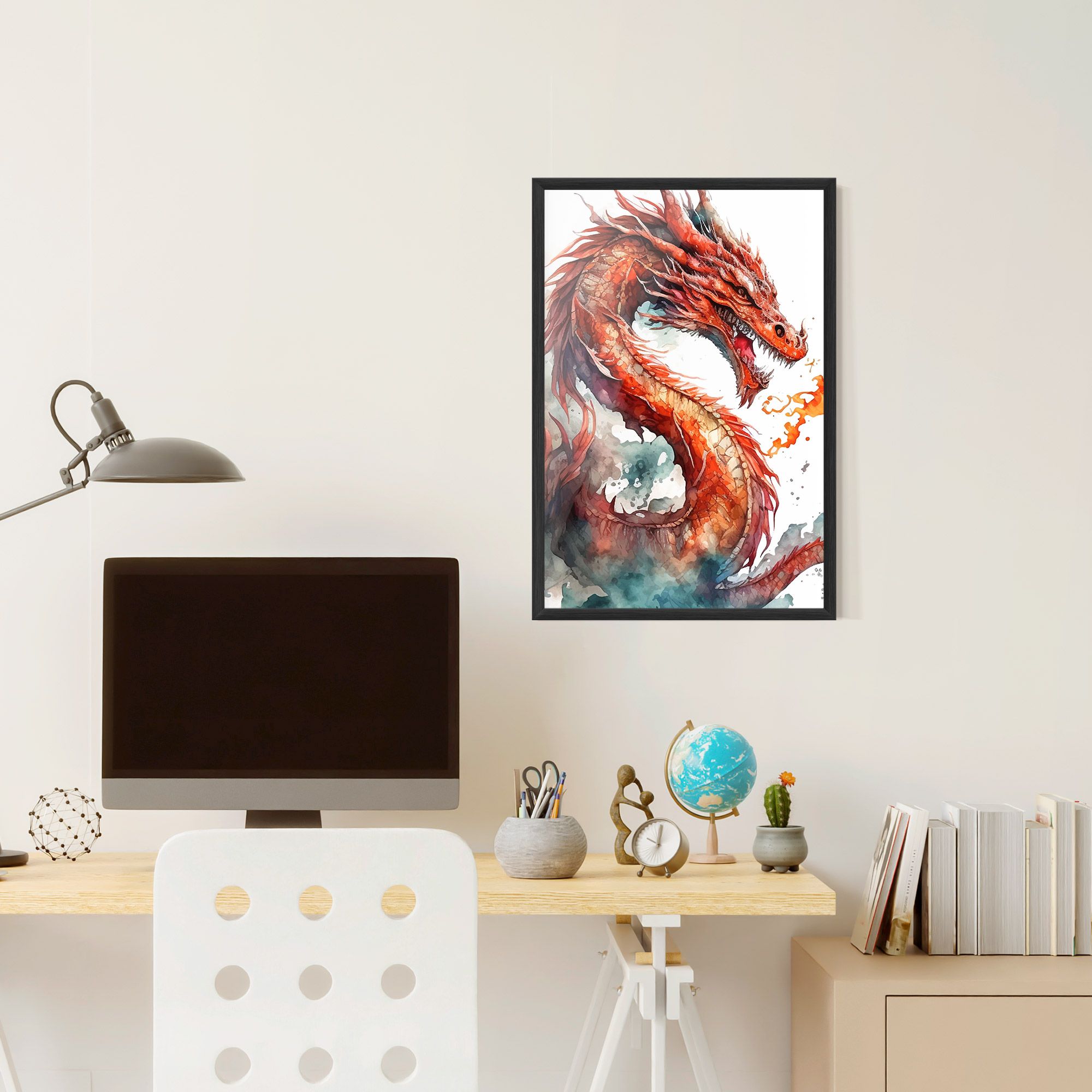 Fire Dragon mockup 6