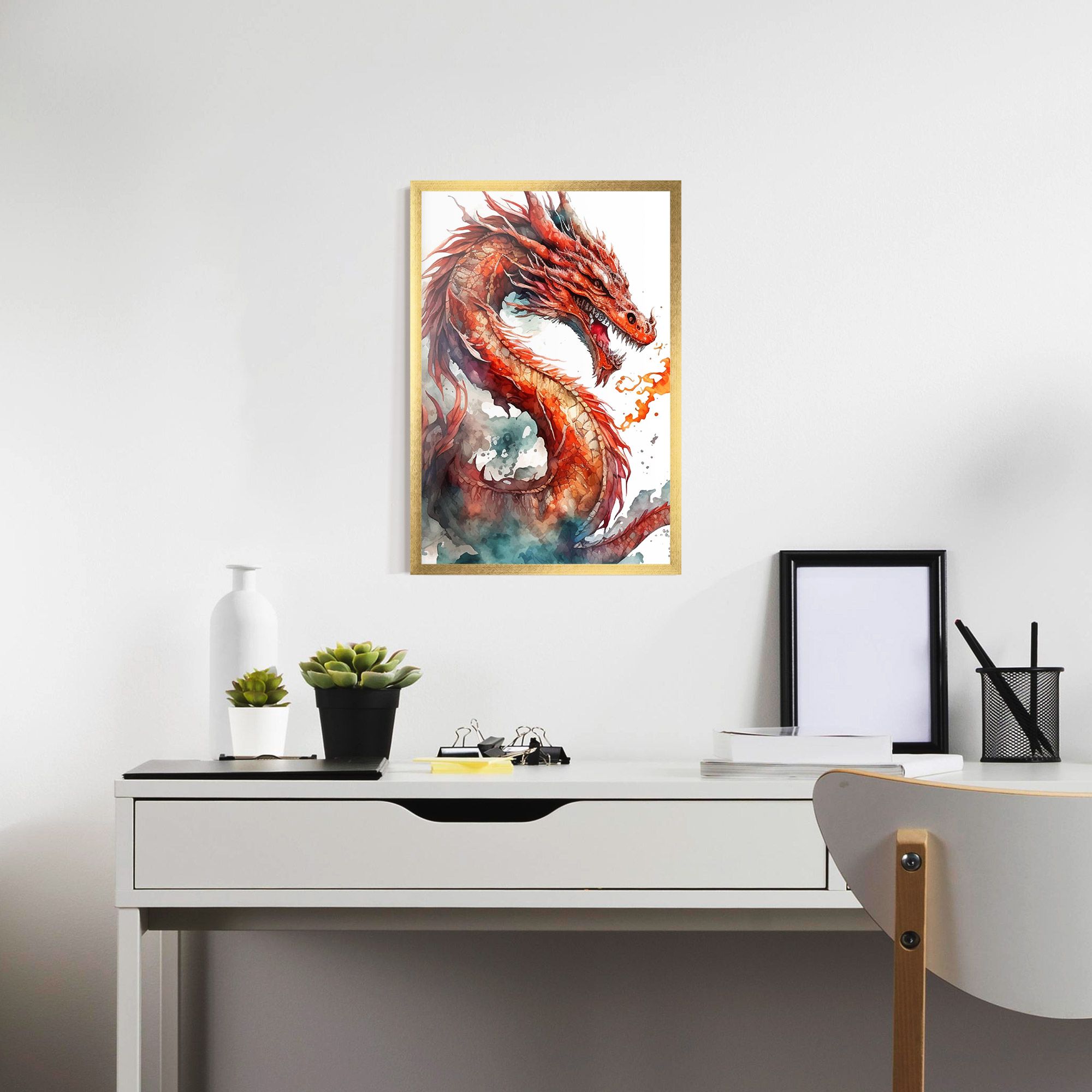 Fire Dragon mockup 7