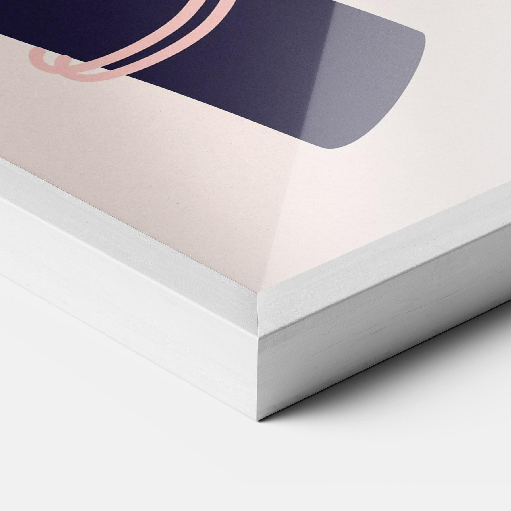 Gerahmte Poster Magic Purple Hands mockup 3