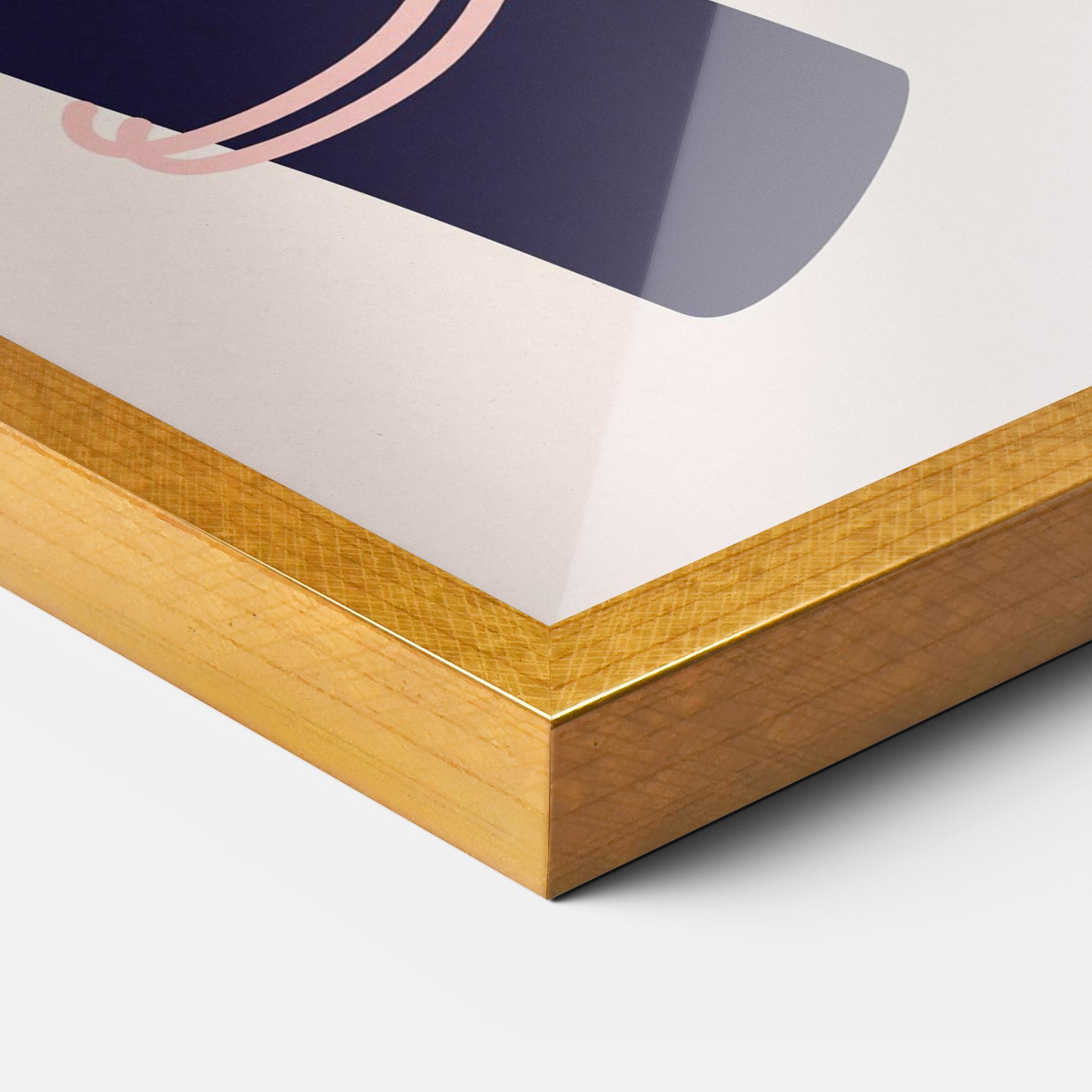 Gerahmte Poster Magic Purple Hands mockup 3