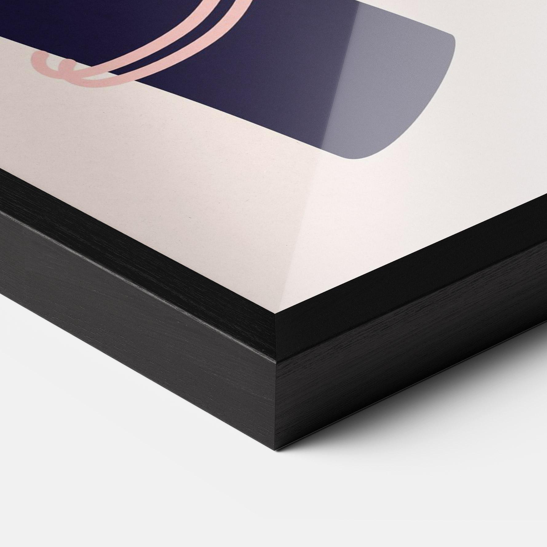 Gerahmte Poster Magic Purple Hands mockup 3