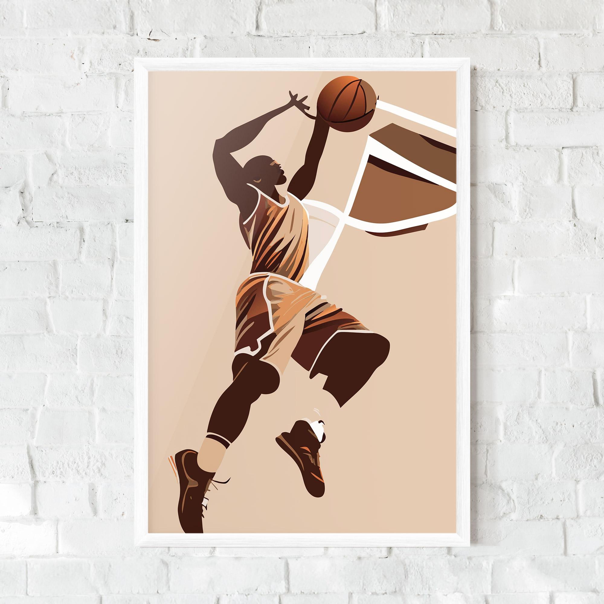 Gerahmte Poster Cream Basket mockup 0