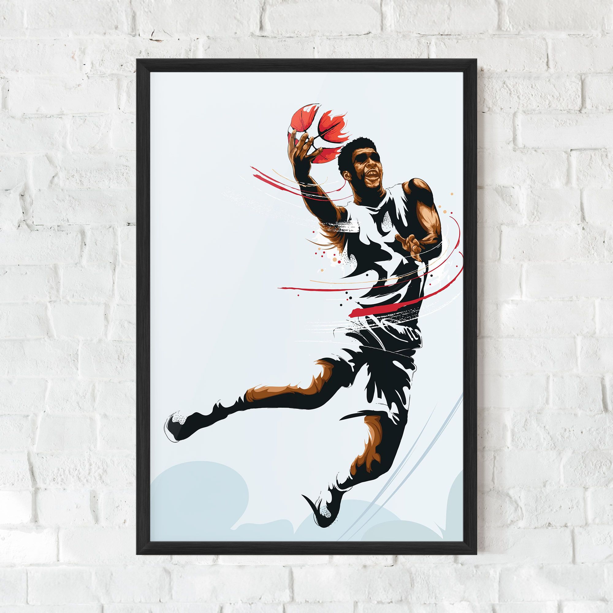 Basketball Shot mockup 0