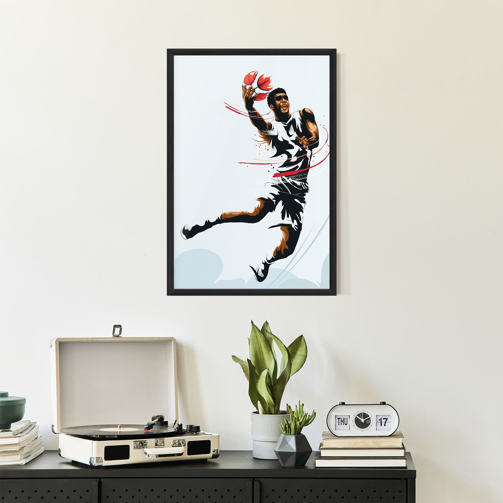 Basketball Shot mockup 2