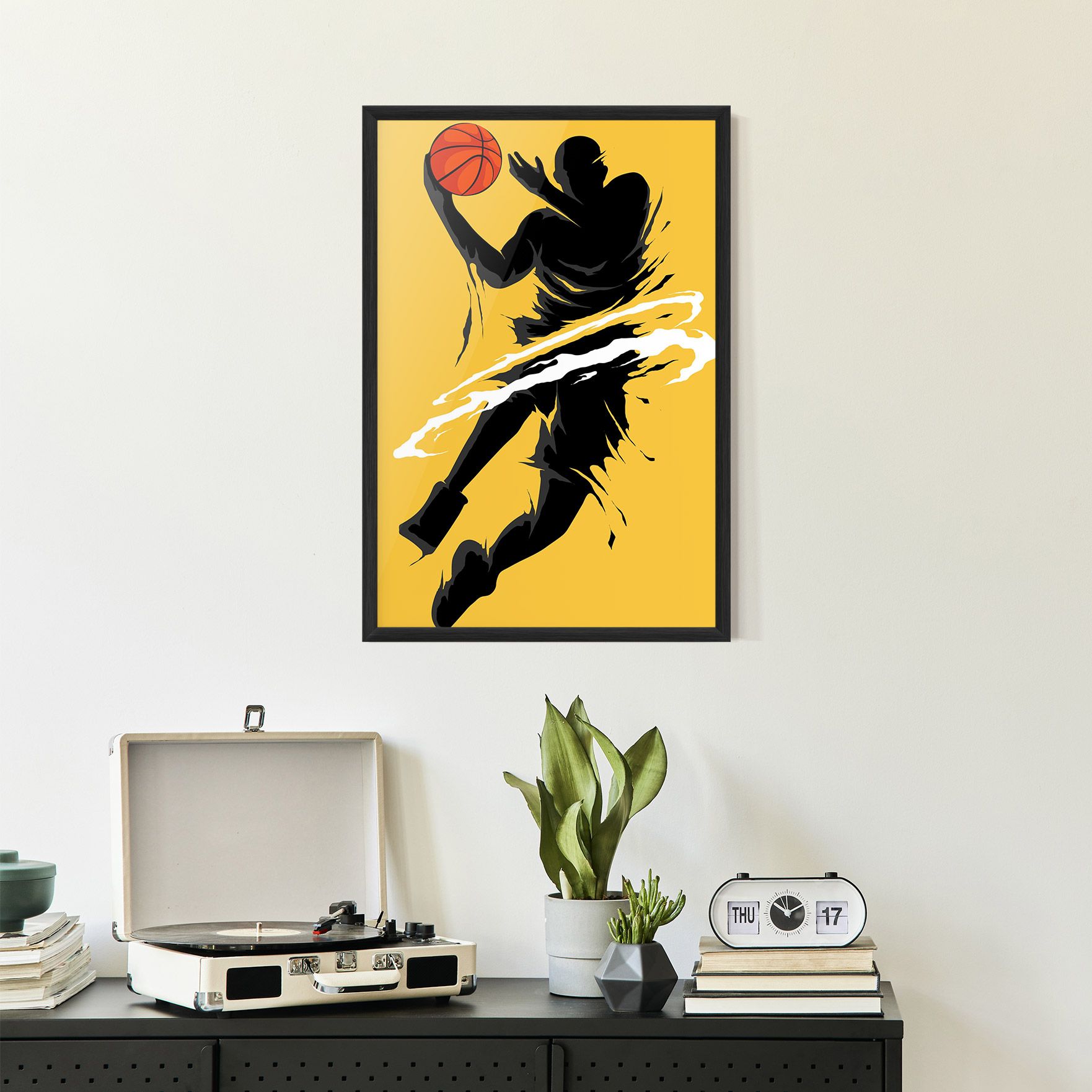 Basketball Smoke mockup 2