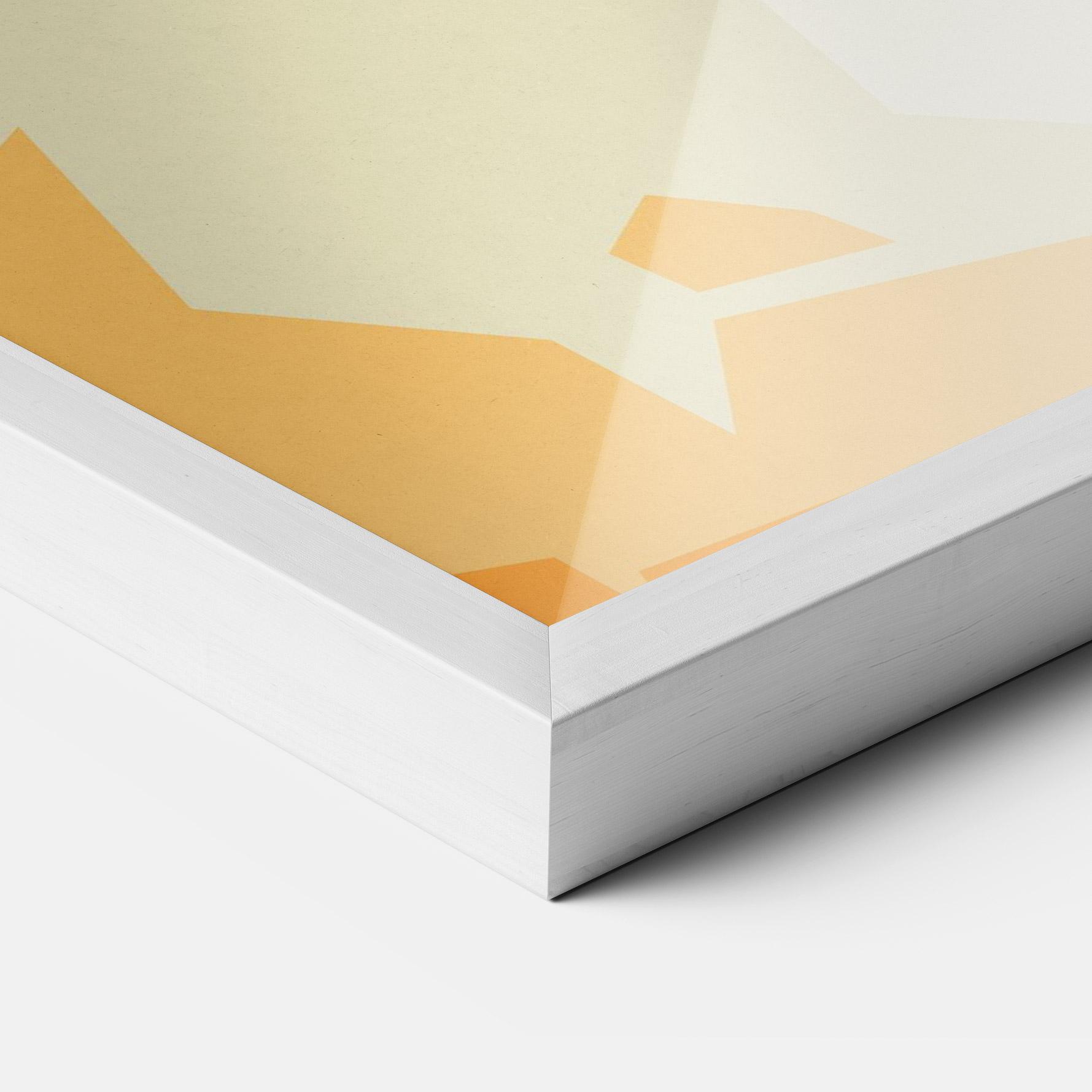 Gerahmte Poster Basketball Dunk Pose mockup 3