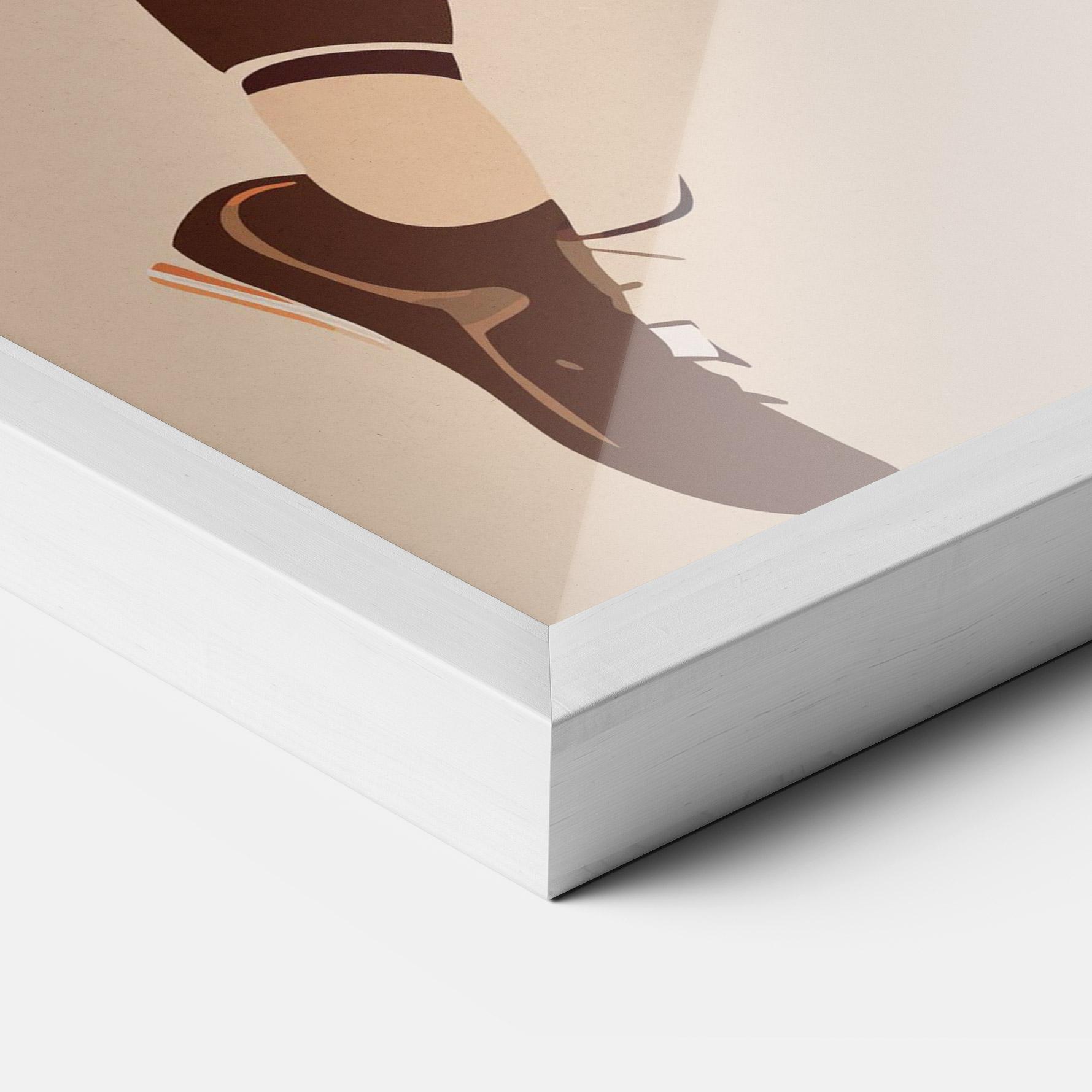 Gerahmte Poster Cream Basket mockup 3