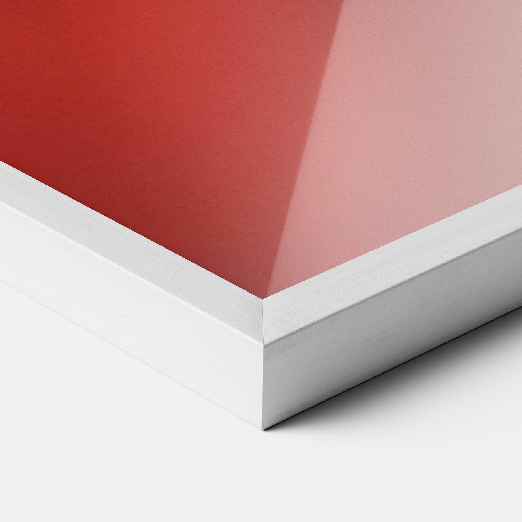 Gerahmte Poster Red Fire Basket mockup 3