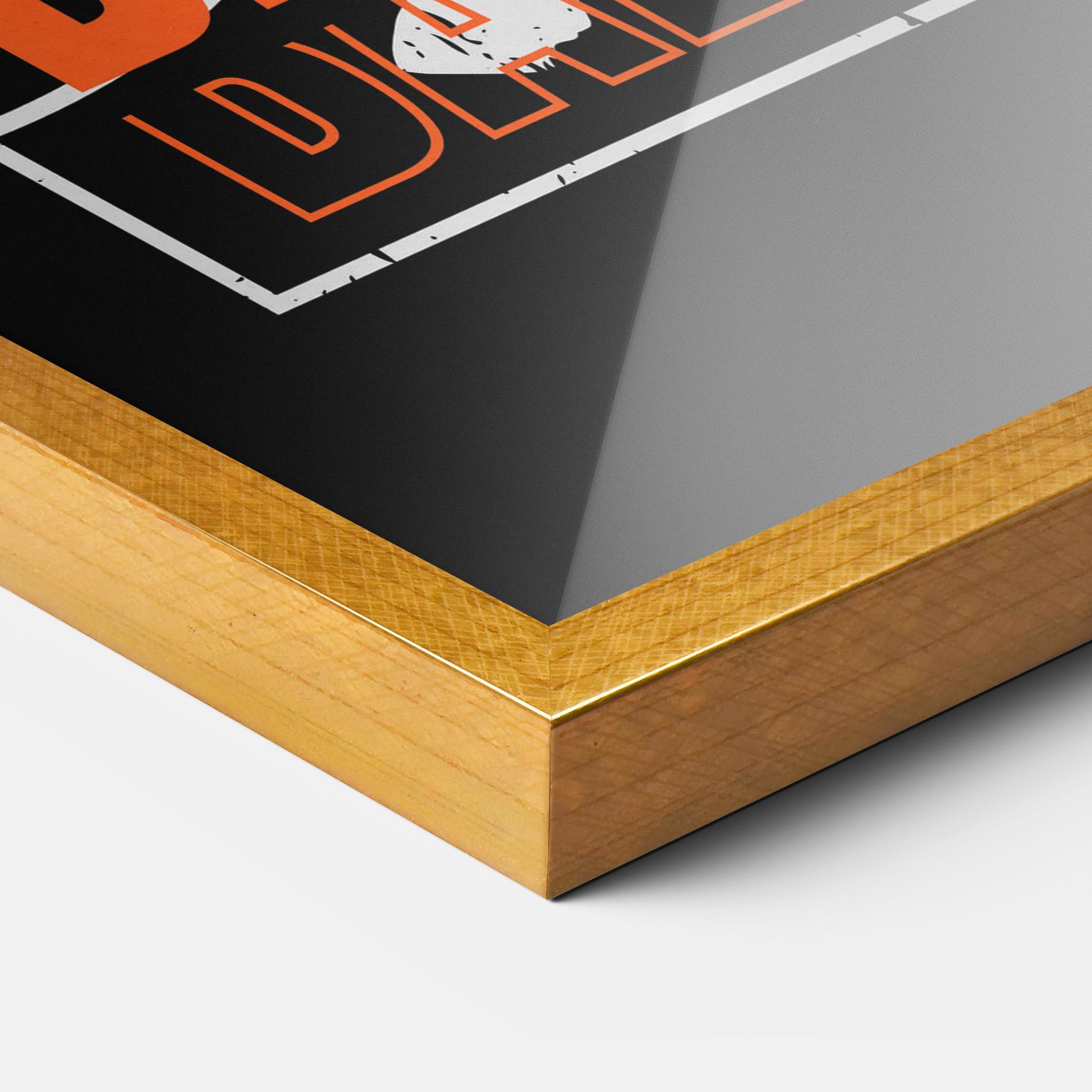 Gerahmte Poster Basket Champion mockup 3