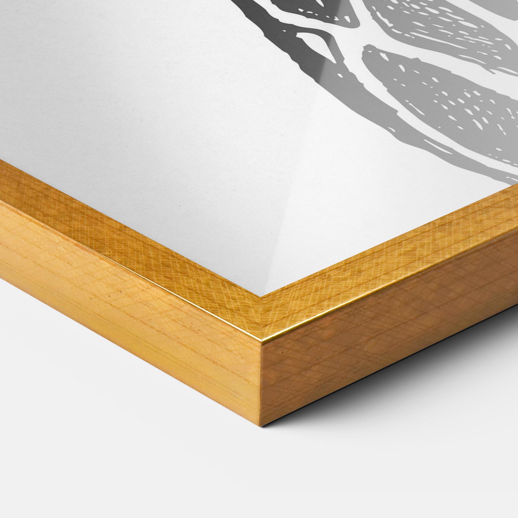 Gerahmte Poster Basketball Grey Hoop mockup 3