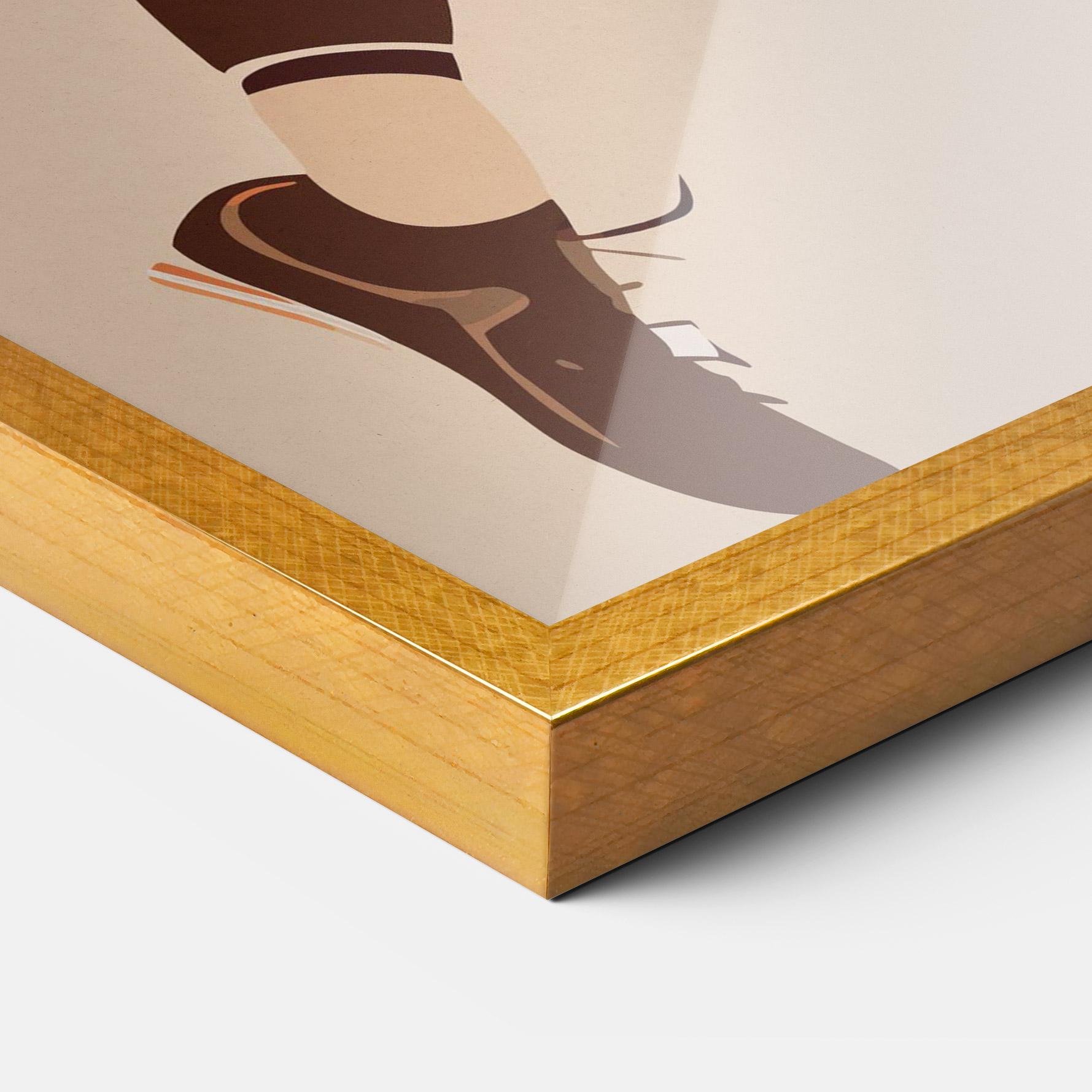 Gerahmte Poster Cream Basket mockup 3