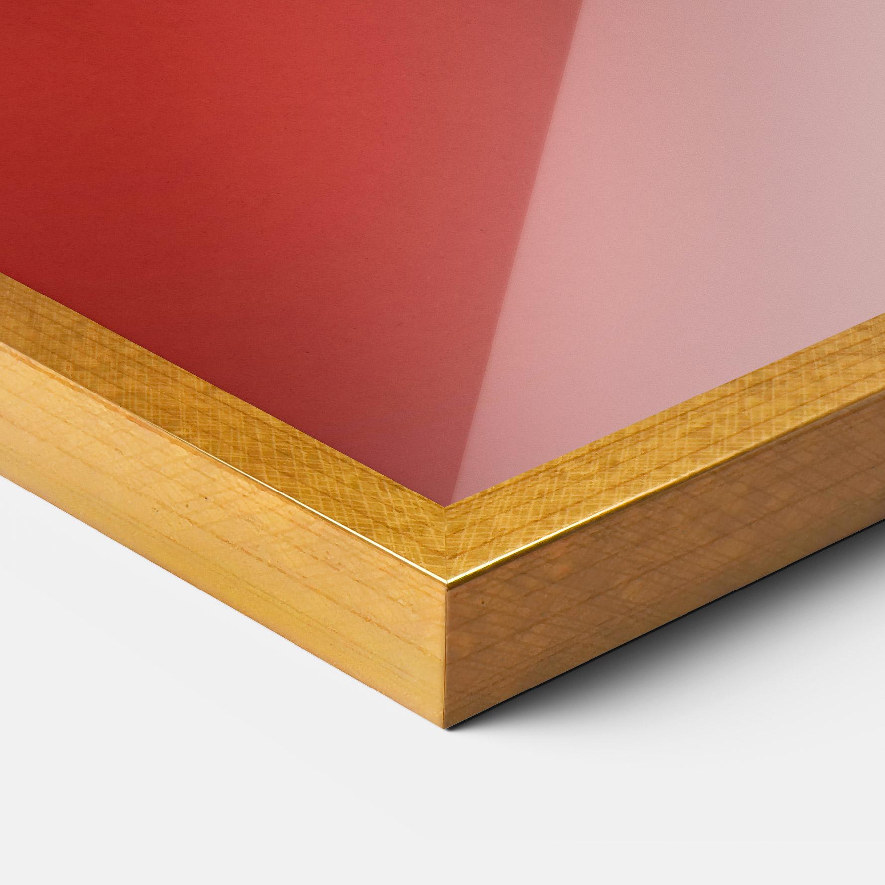 Gerahmte Poster Red Fire Basket mockup 3