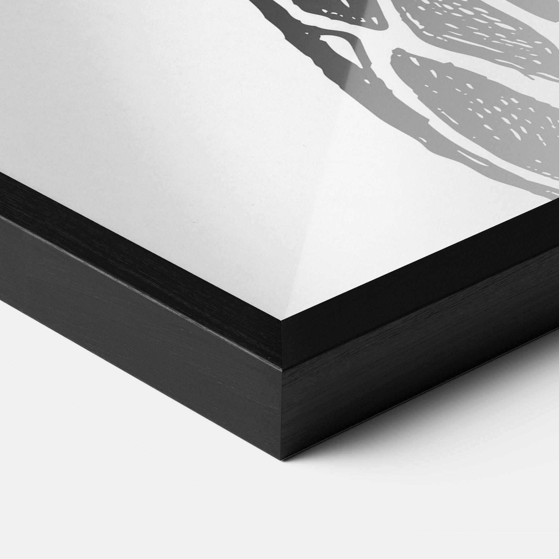 Gerahmte Poster Basketball Grey Hoop mockup 3