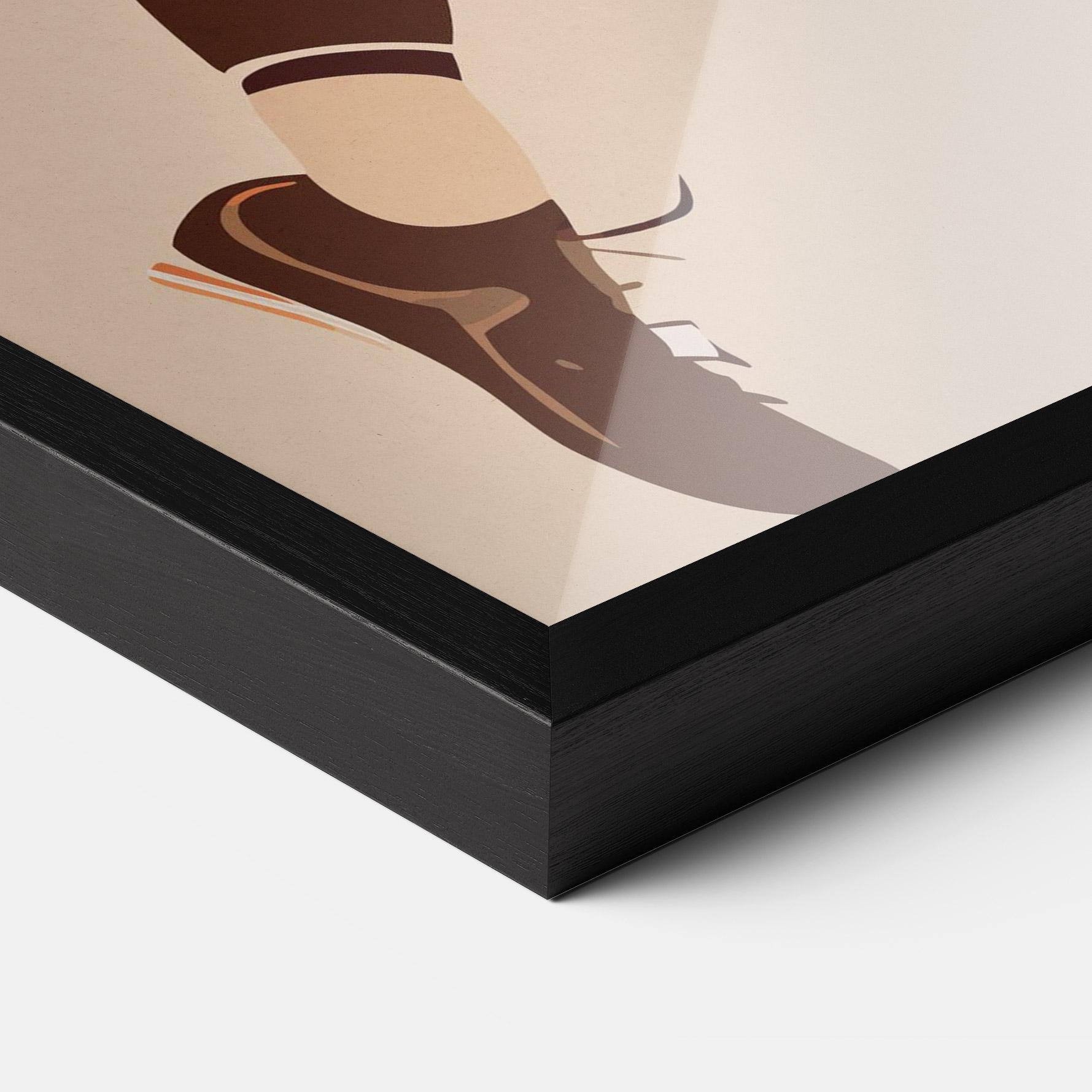 Gerahmte Poster Cream Basket mockup 3