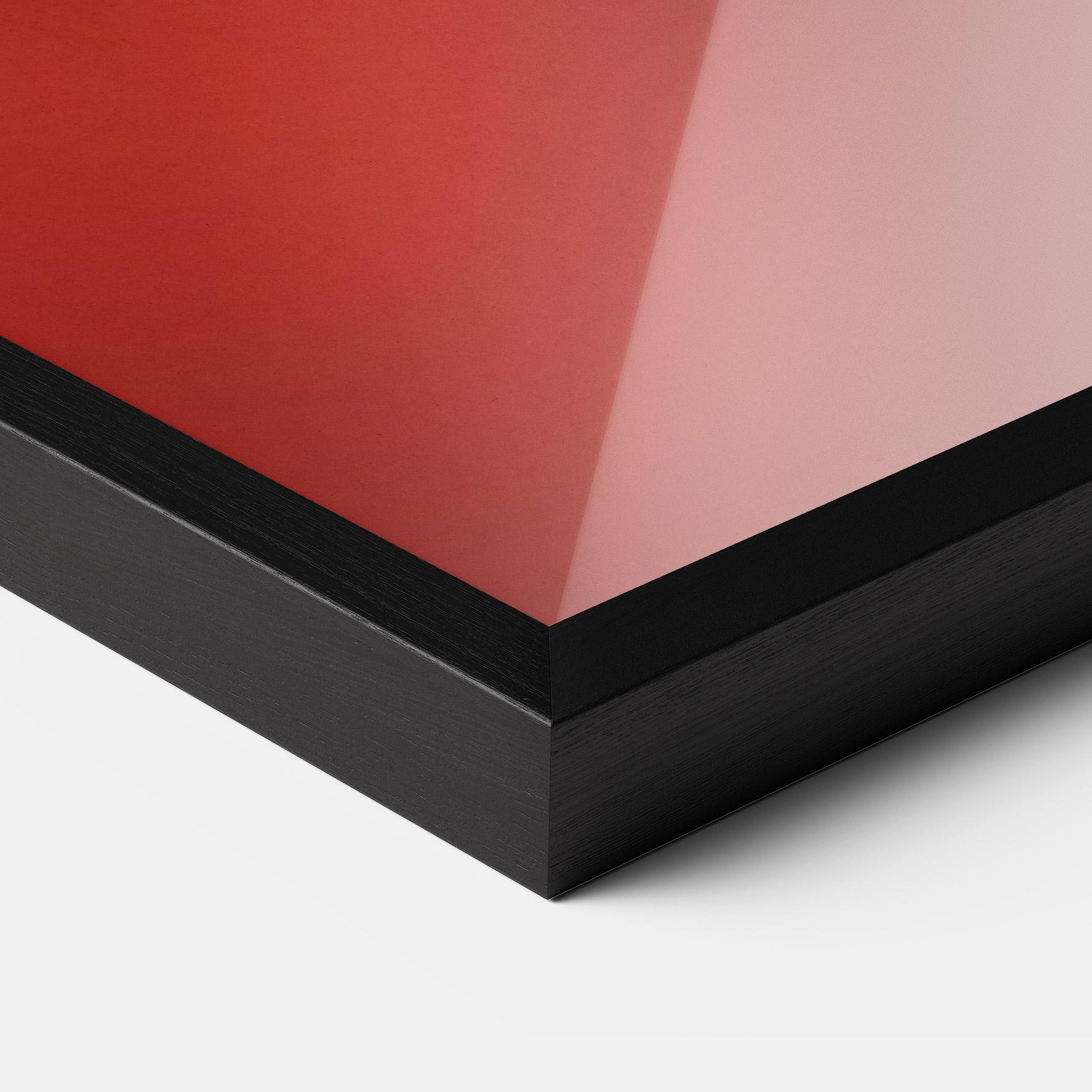 Gerahmte Poster Red Fire Basket mockup 3