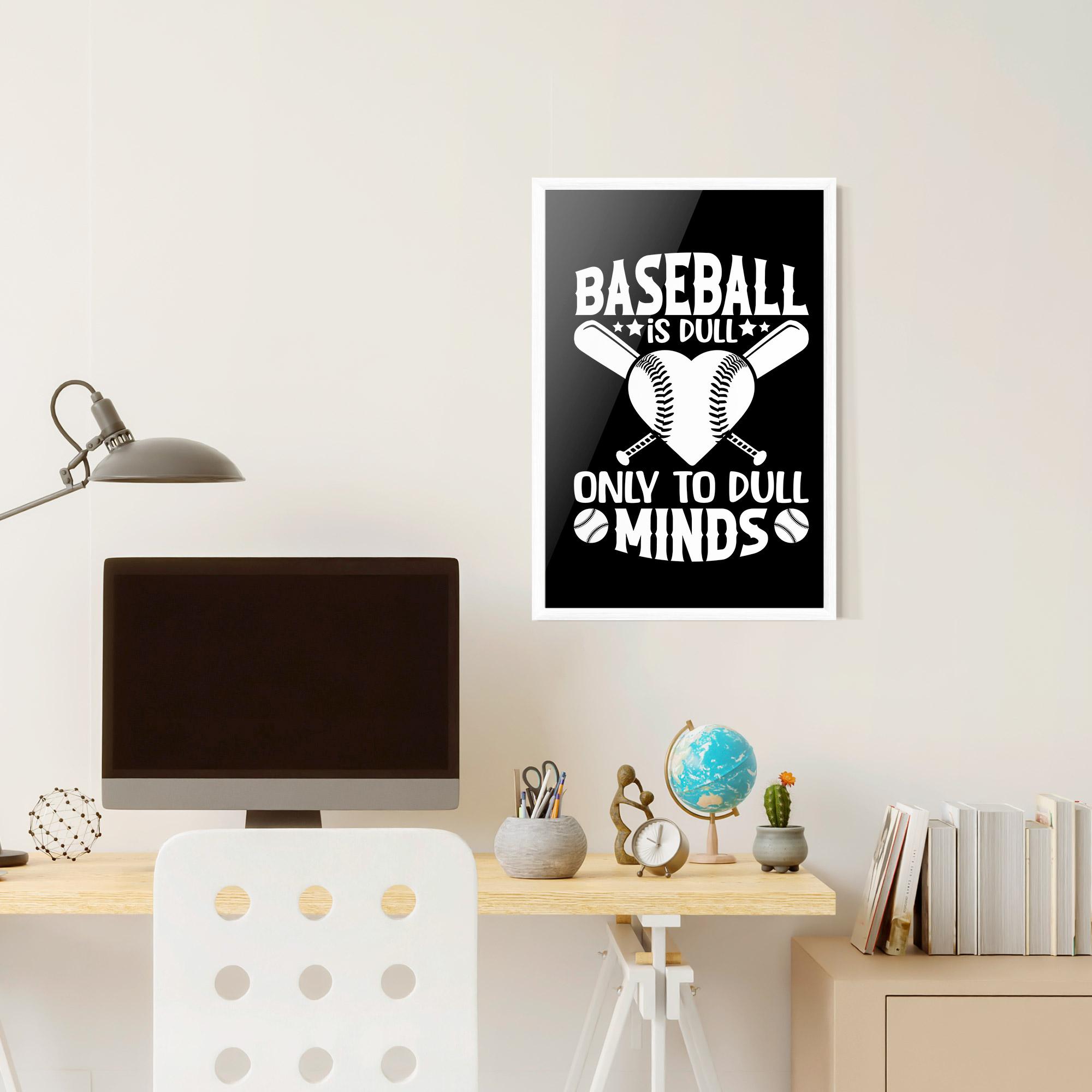 Gerahmte Poster Dull Minds mockup 6