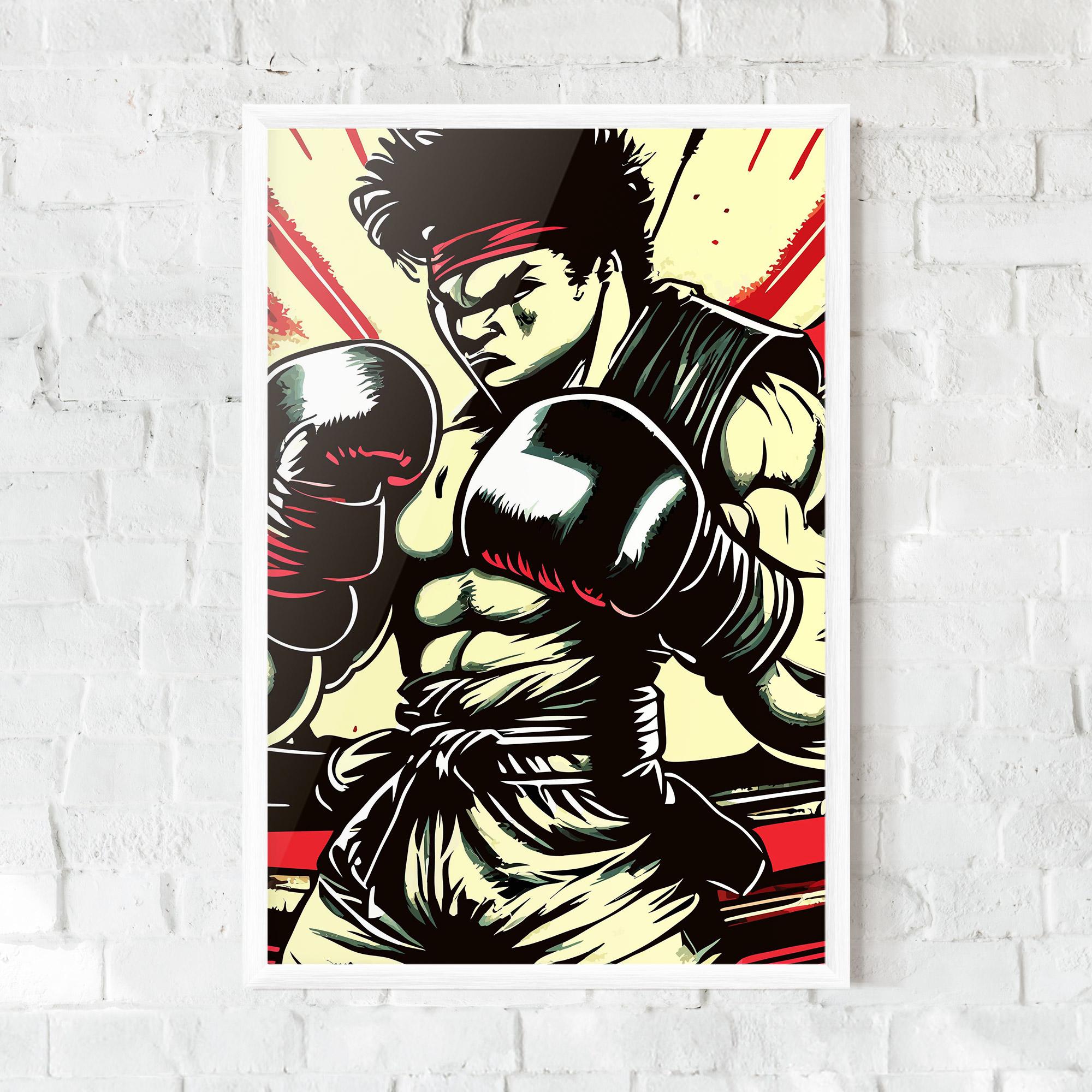 Gerahmte Poster Box Video Game mockup 0