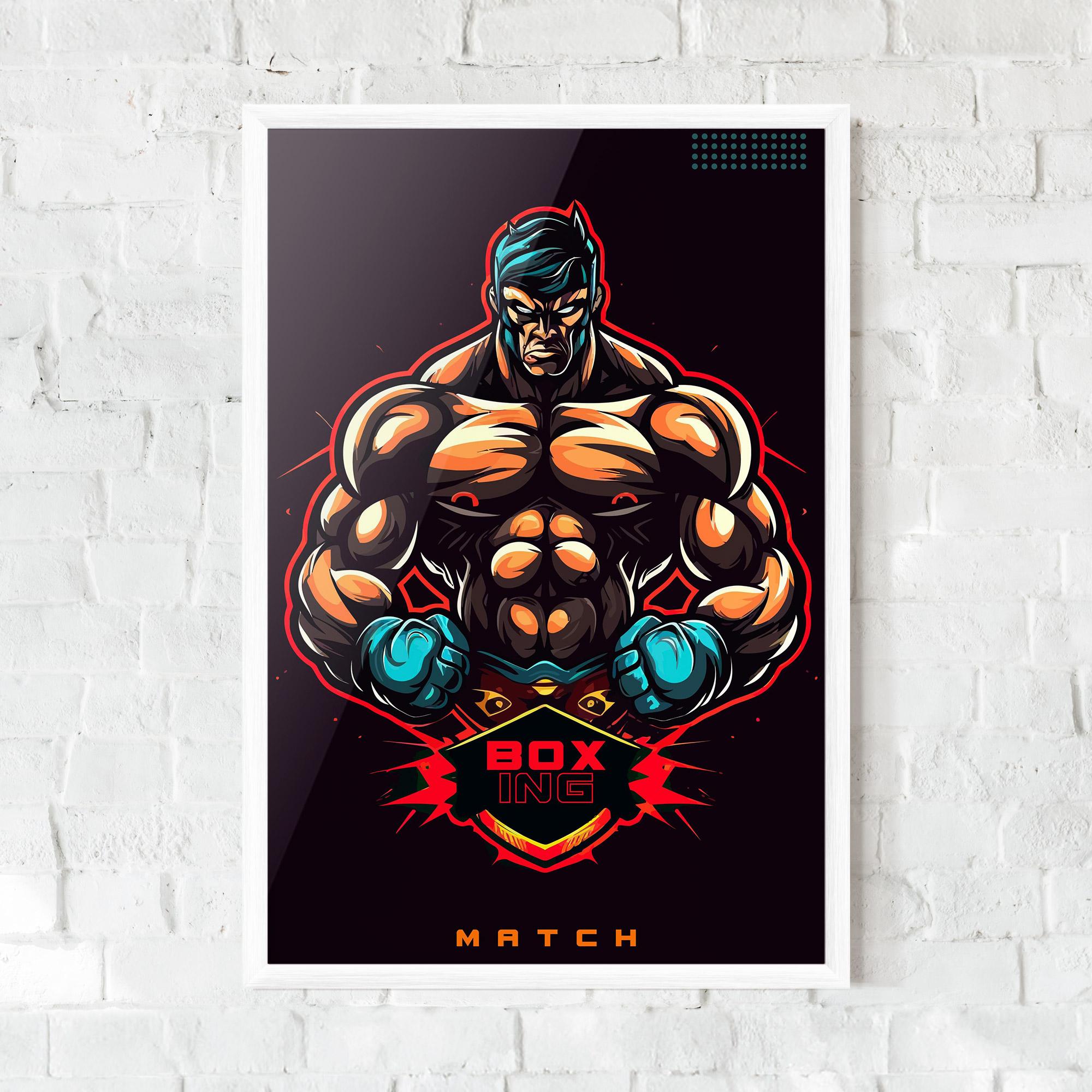 Gerahmte Poster Light Blue Gloves mockup 0