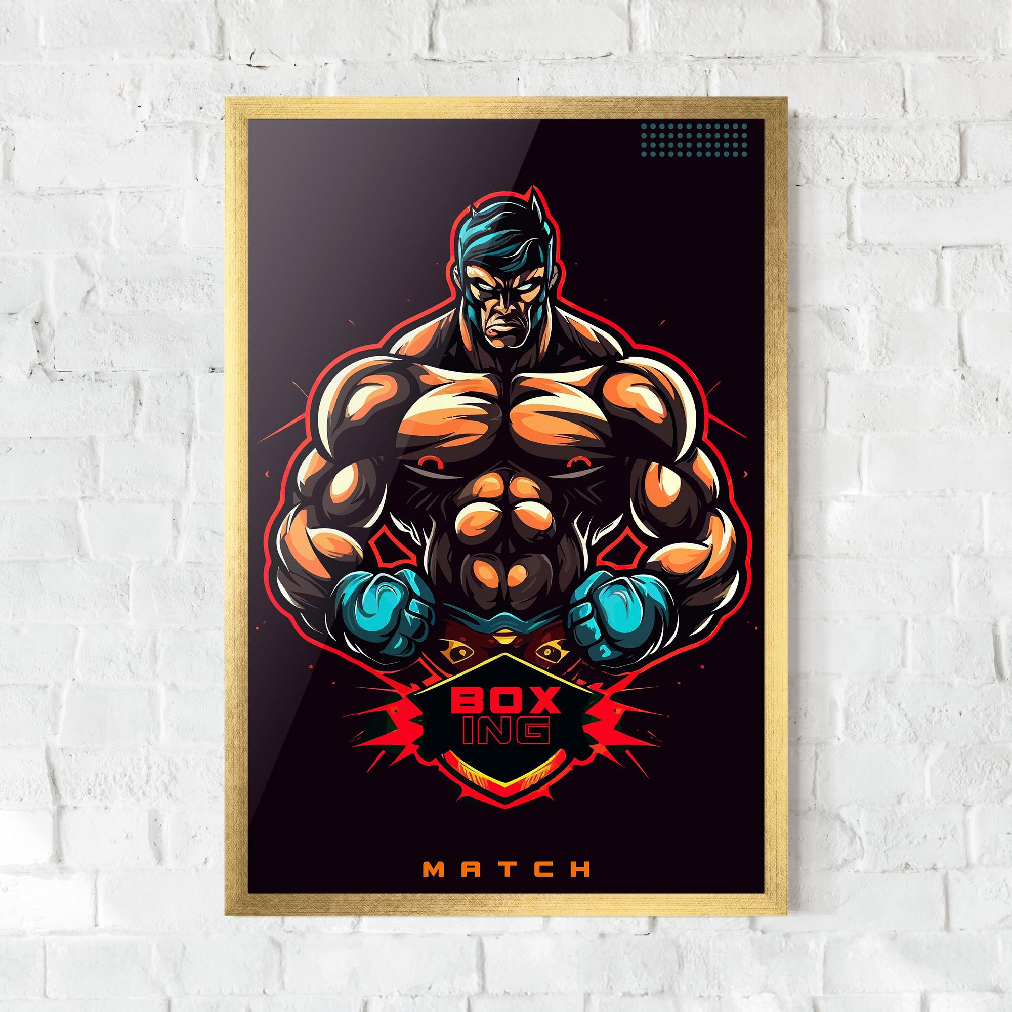 Gerahmte Poster Light Blue Gloves mockup 0