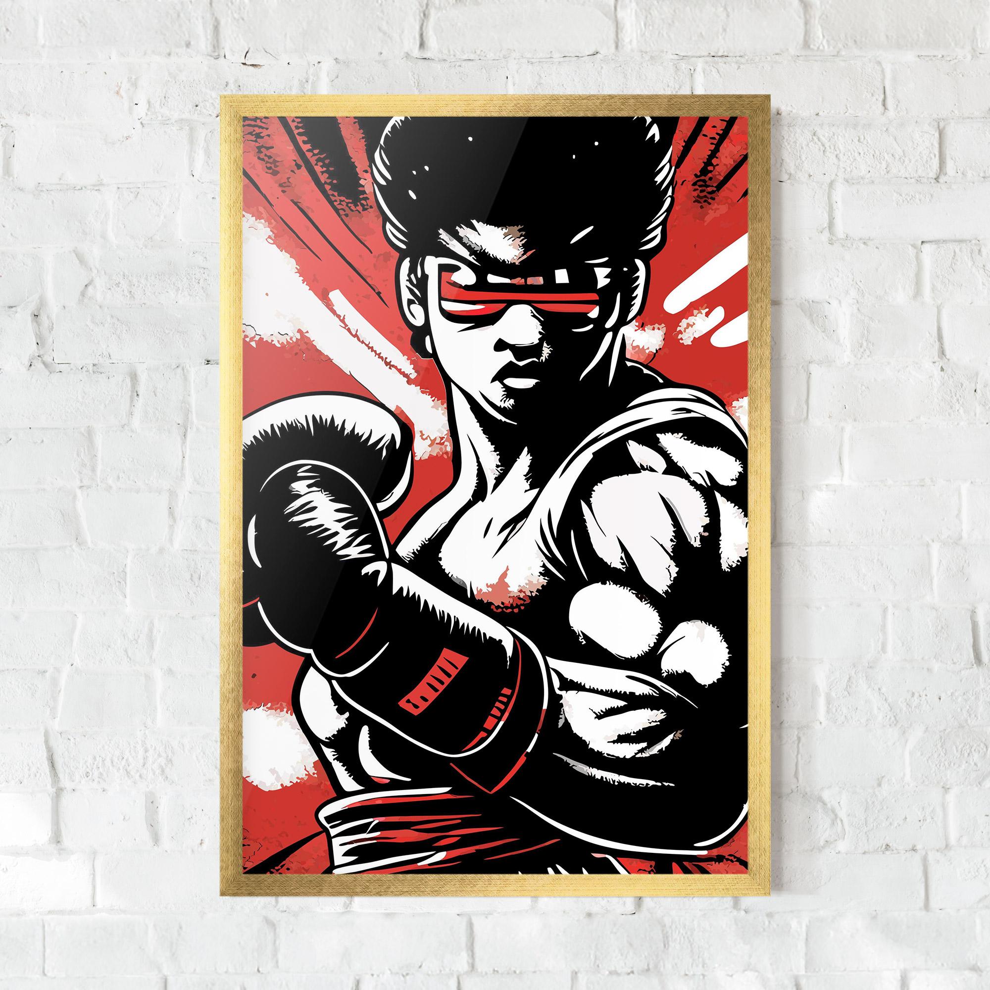 Gerahmte Poster Video Game Box mockup 0