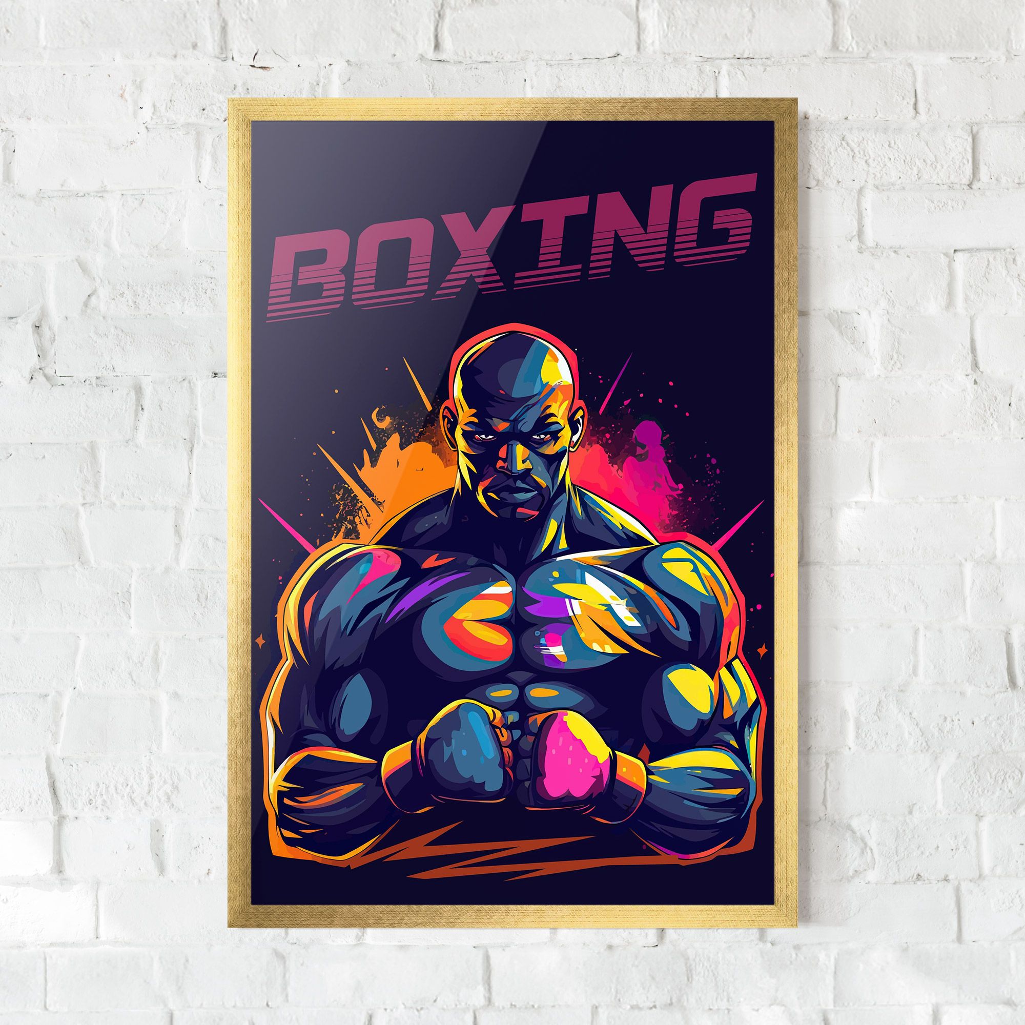 Yellow Pink Box mockup 0