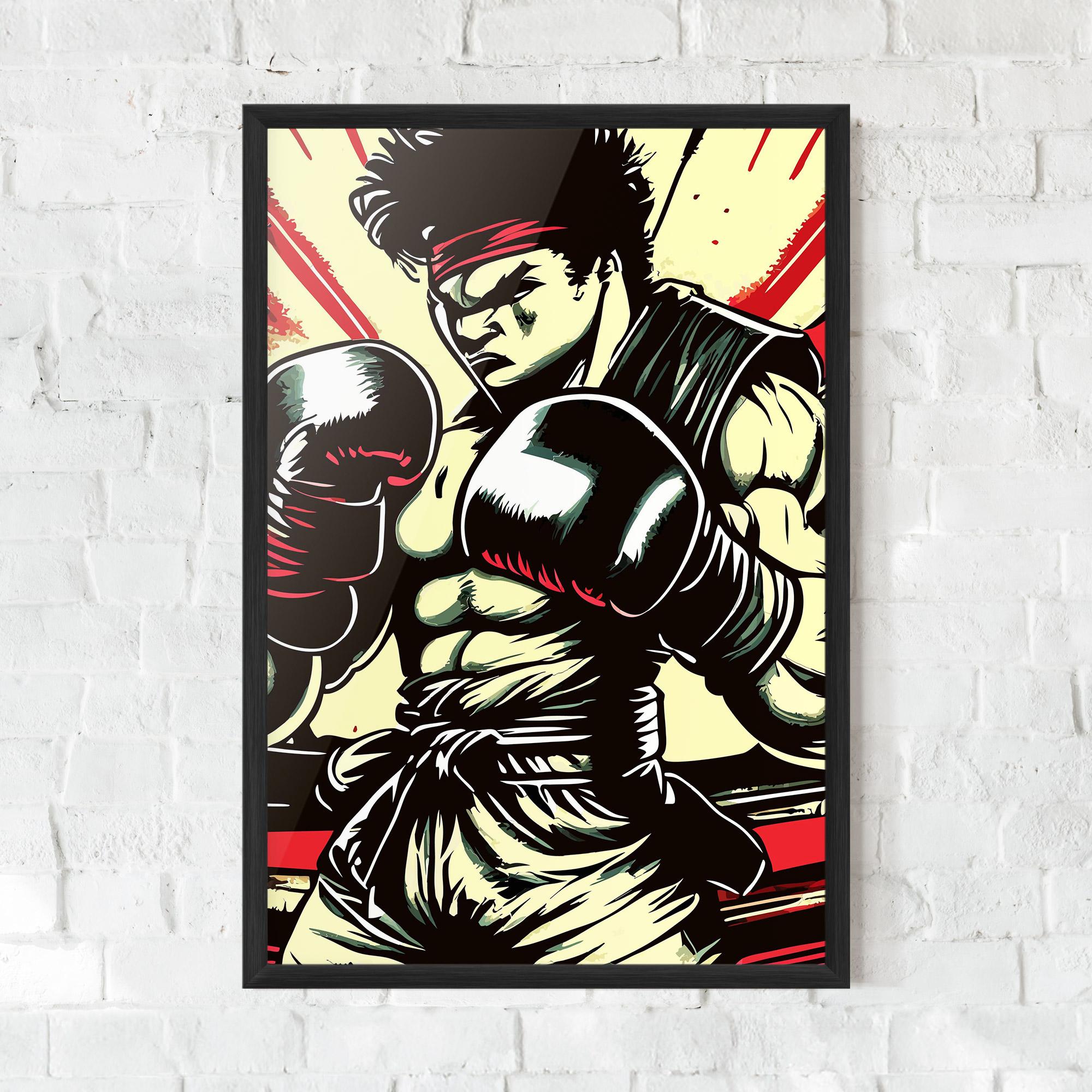 Gerahmte Poster Box Video Game mockup 0